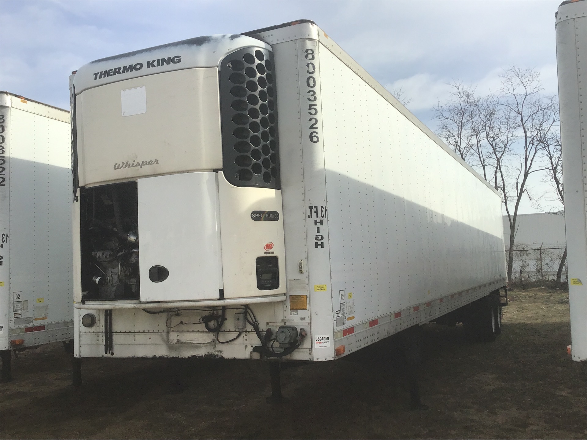 2009 Utility VS2RA 48 ft T/A Refrigerated Trailer