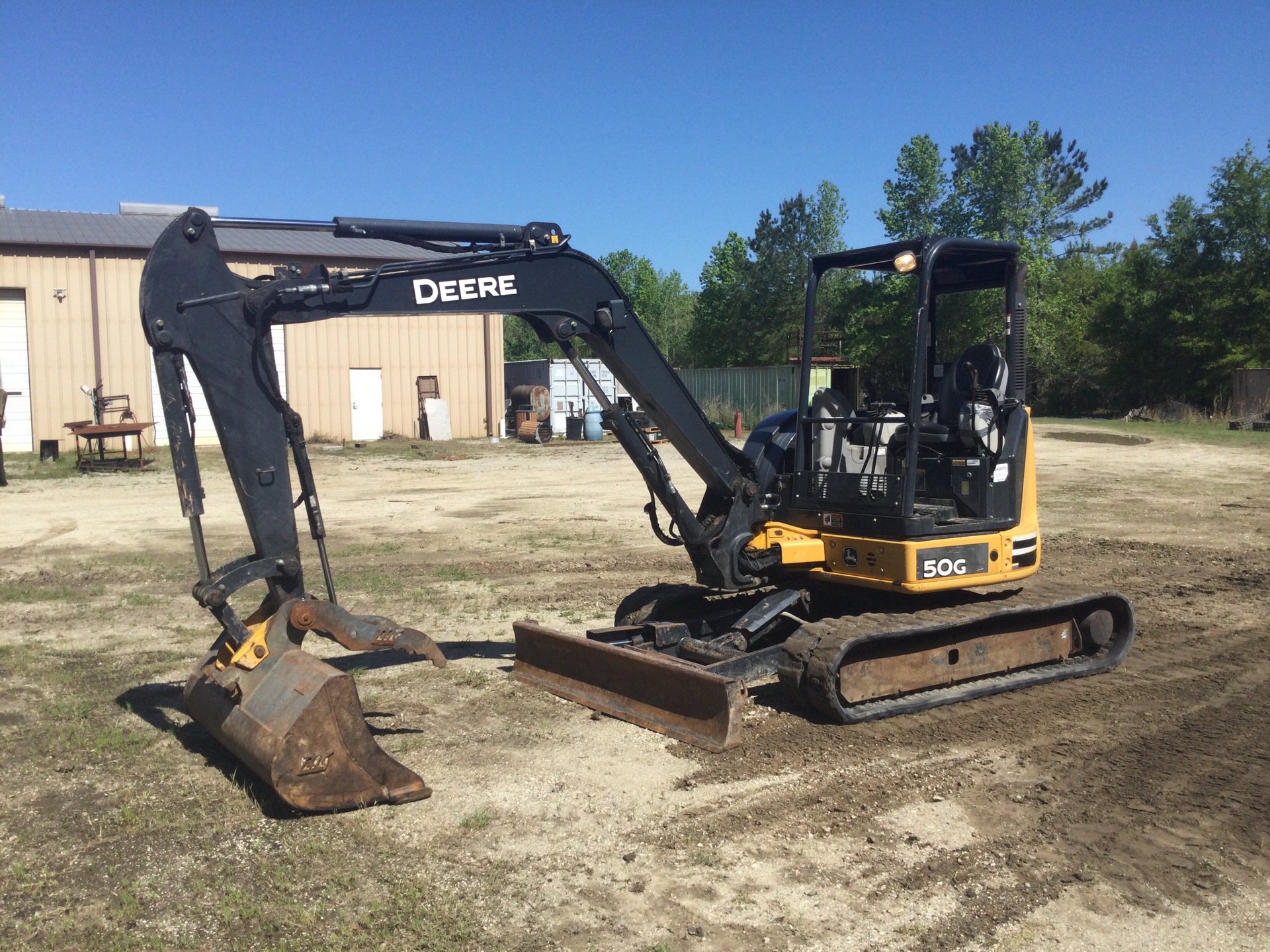 2017 John Deere 50G Mini Excavator