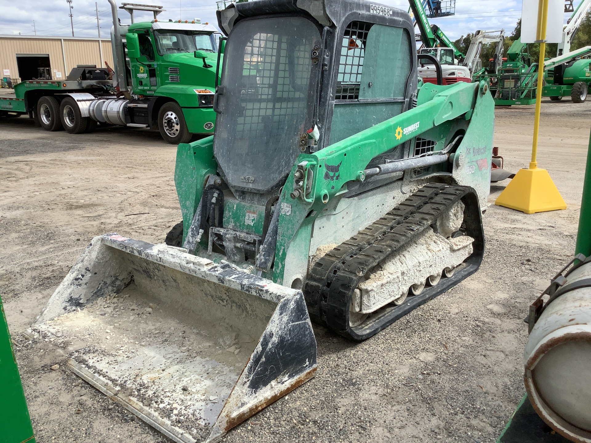 2017 Bobcat T550 Compact Track Loader