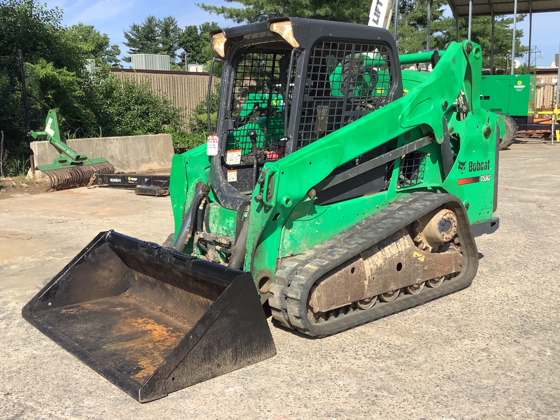 2015 Bobcat T590 Compact Track Loader