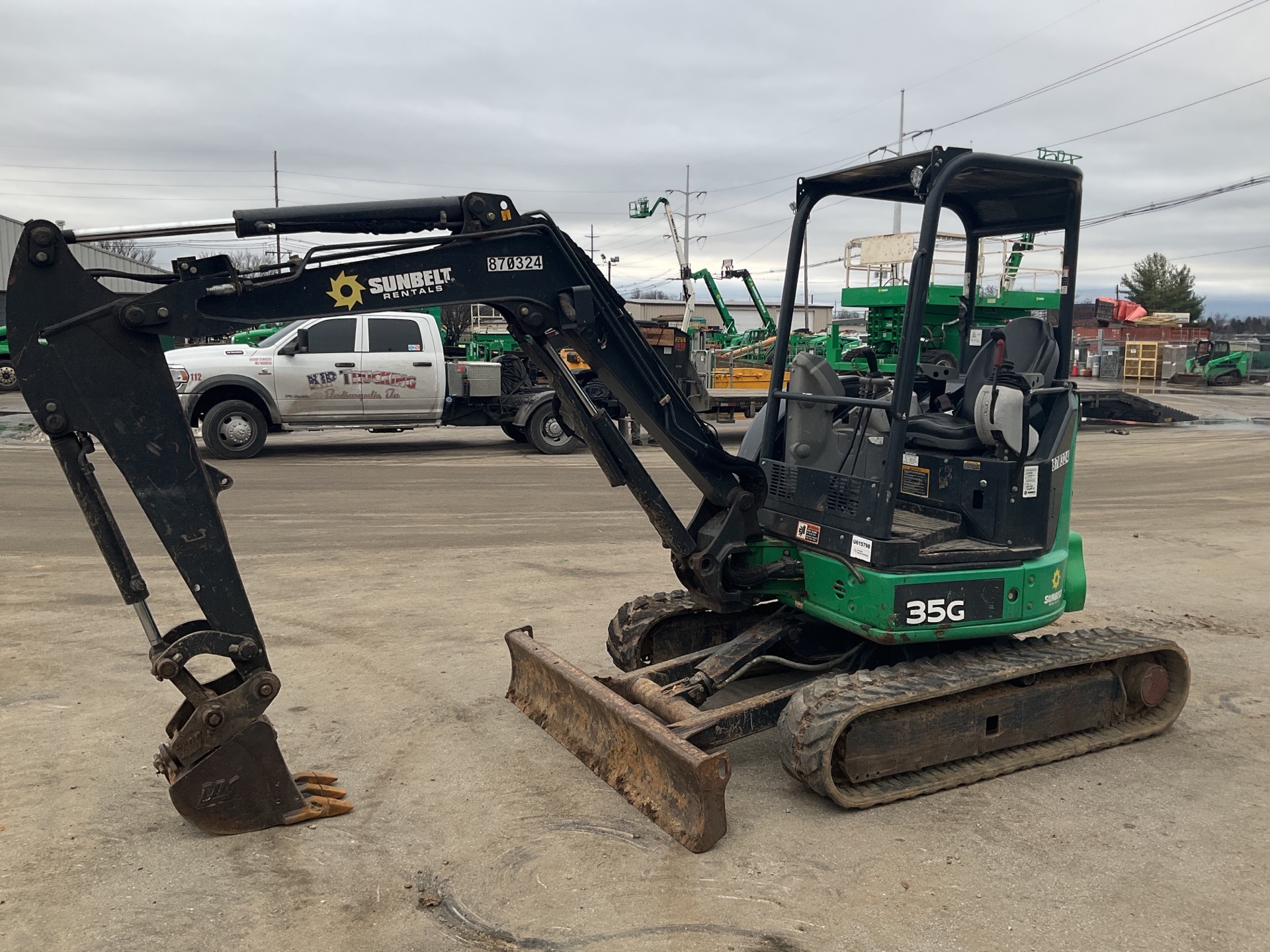 2016 John Deere 35G Mini Excavator