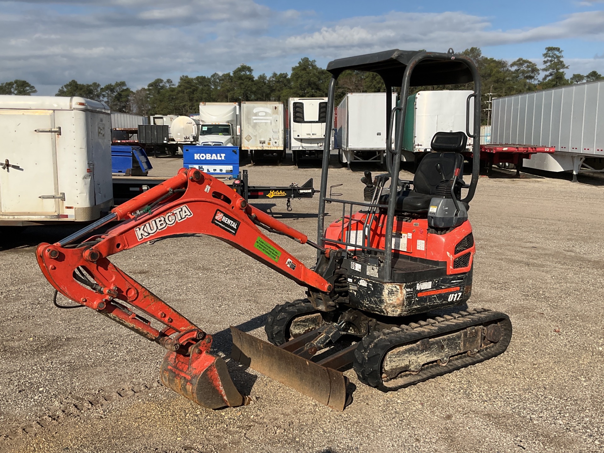 2018 Kubota U17 Mini Excavator