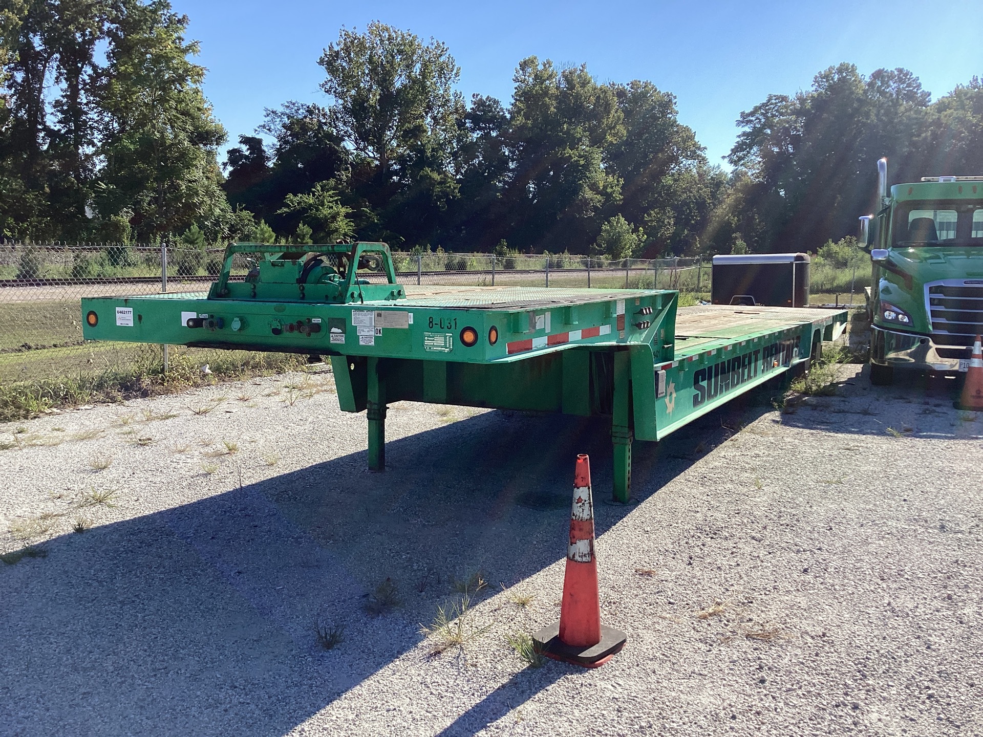 2012 Trail King TK70HT-482 Hydraulic Tail Trailer