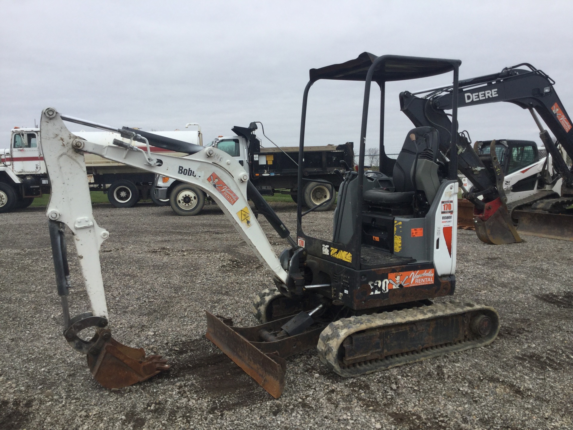 2017 Bobcat E20 Mini Excavator