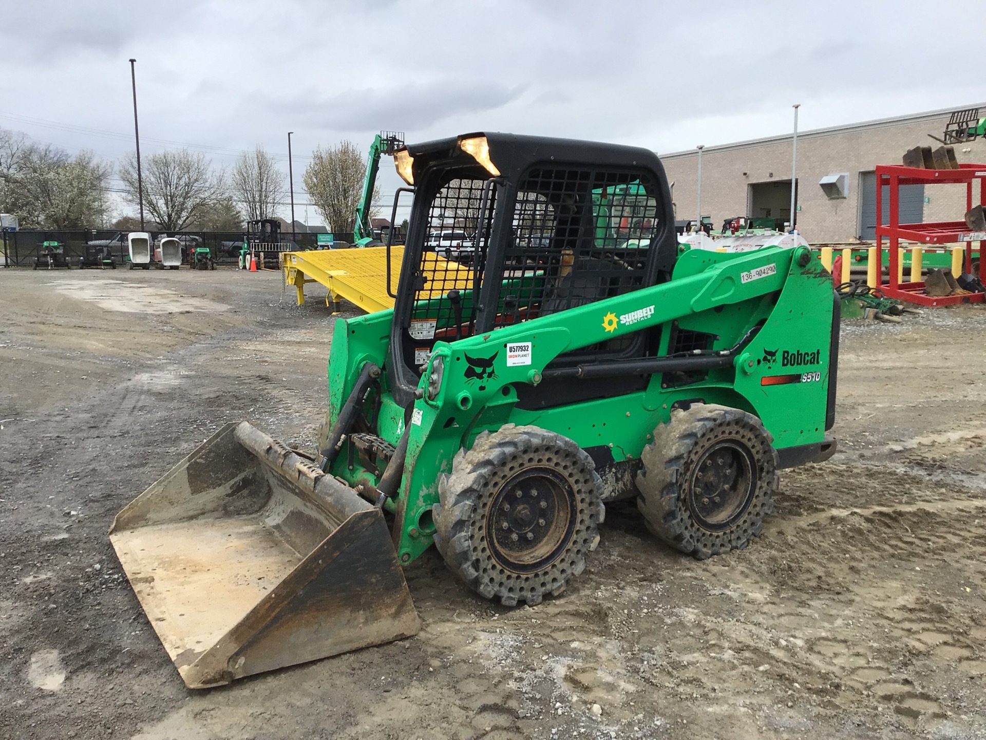 2016 Bobcat S510 Skid Steer Loader