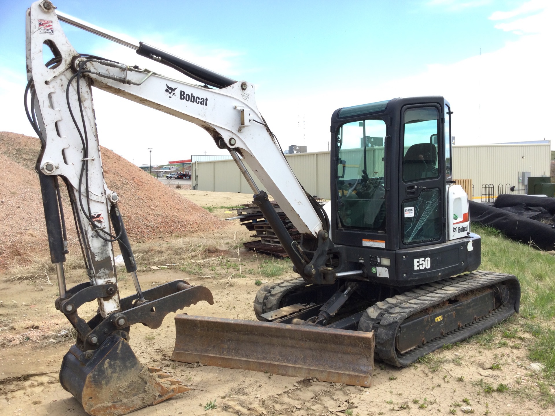 2014 Bobcat E50 Mini Excavator