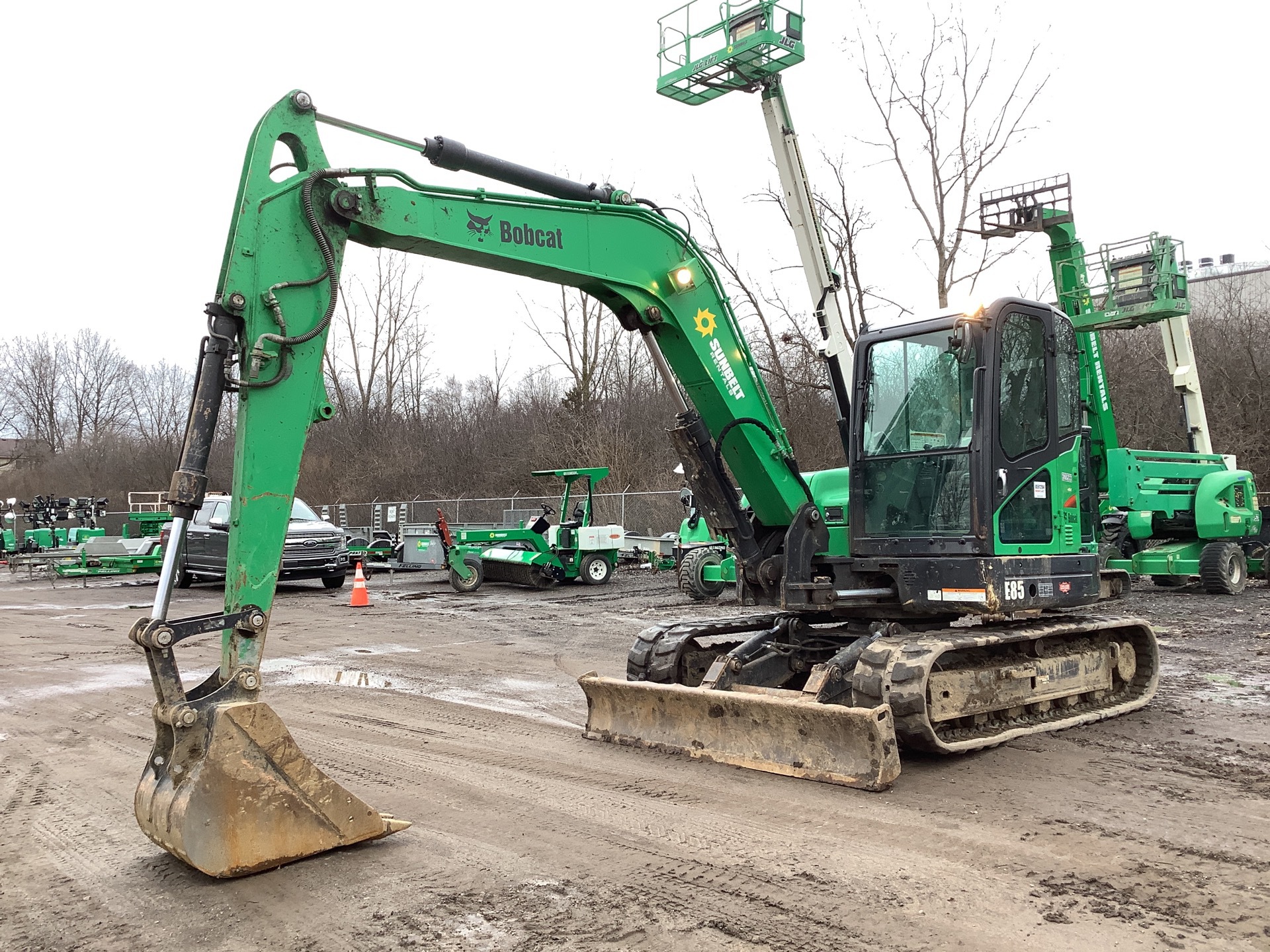 2014 Bobcat E85 Mini Excavator