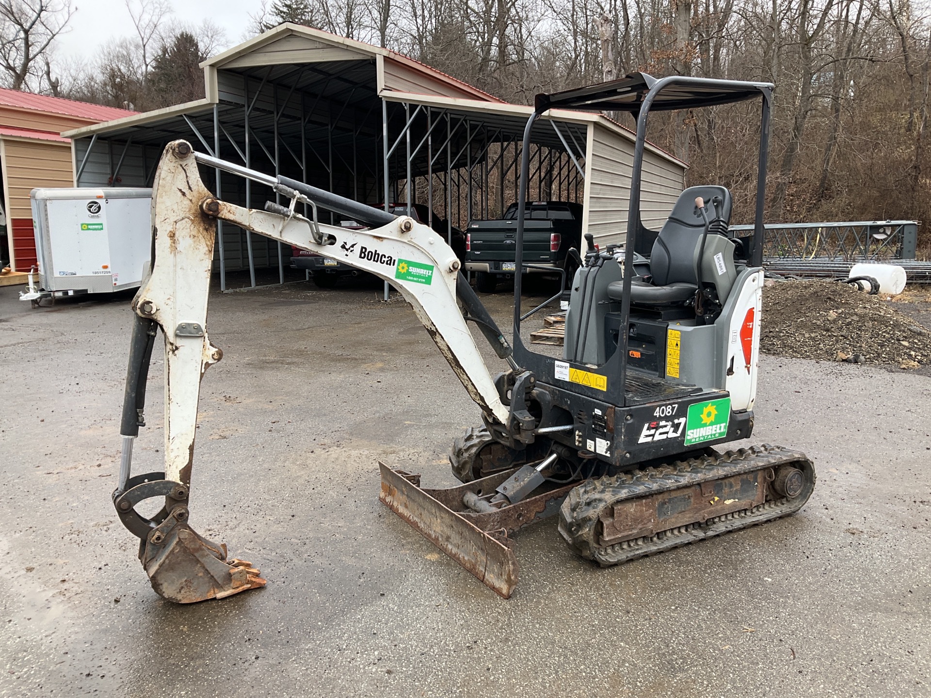 2018 Bobcat E20 Mini Excavator