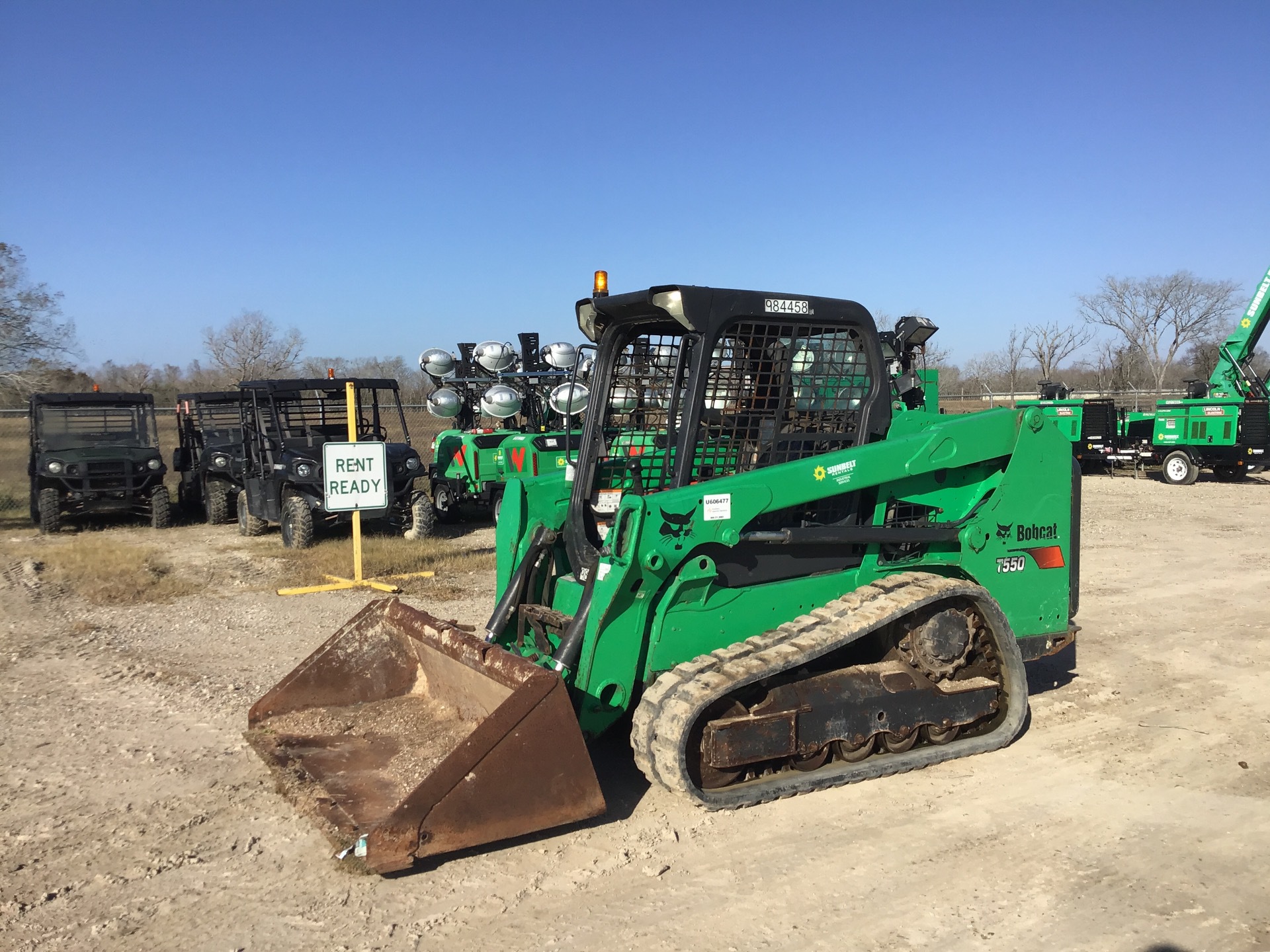 2017 Bobcat T550 Compact Track Loader