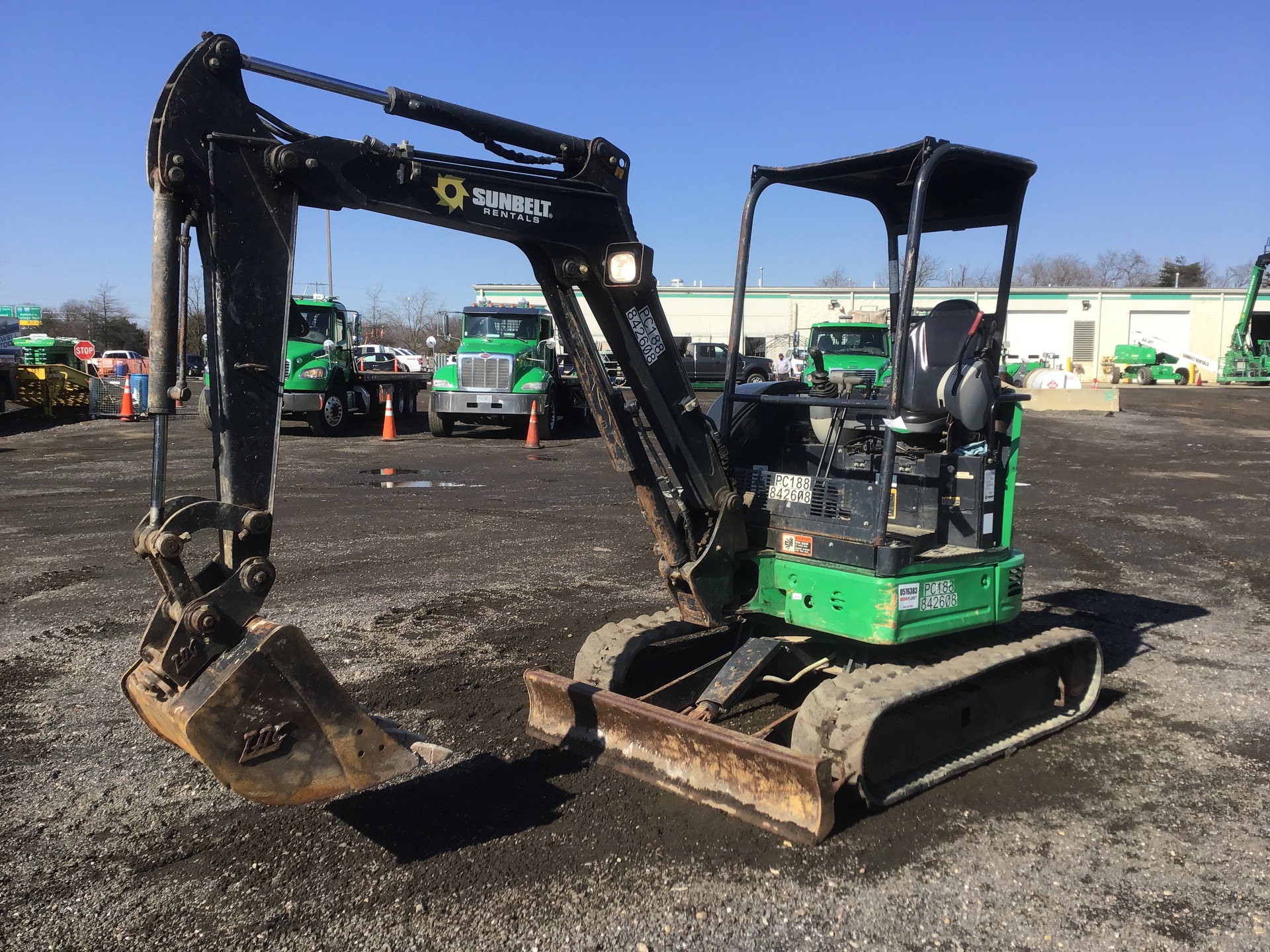 2016 John Deere 26G Mini Excavator