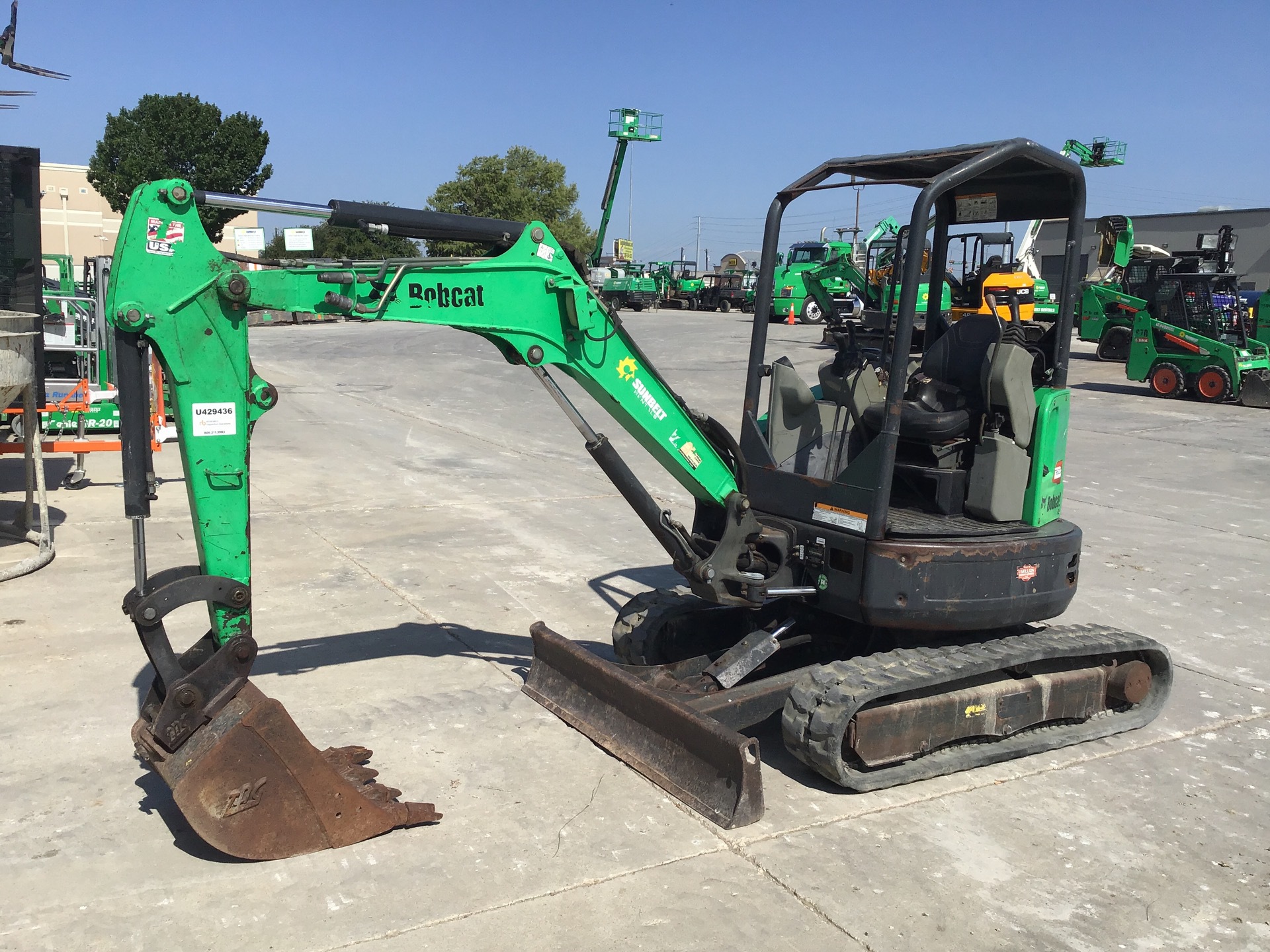 2015 Bobcat E26 Mini Excavator