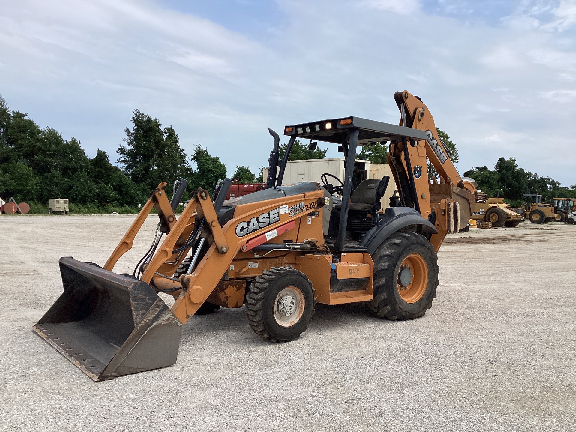 2015 Case 580SN 4x4 Backhoe Loader