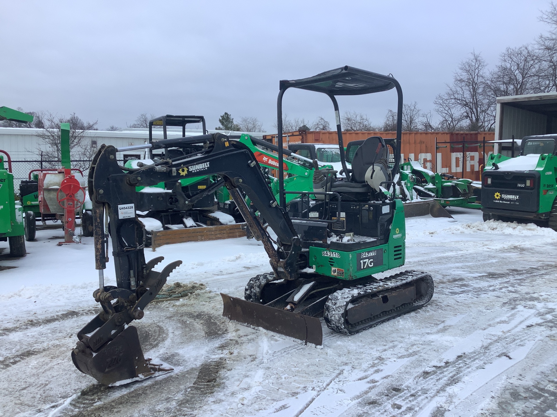 2016 John Deere 17G Mini Excavator