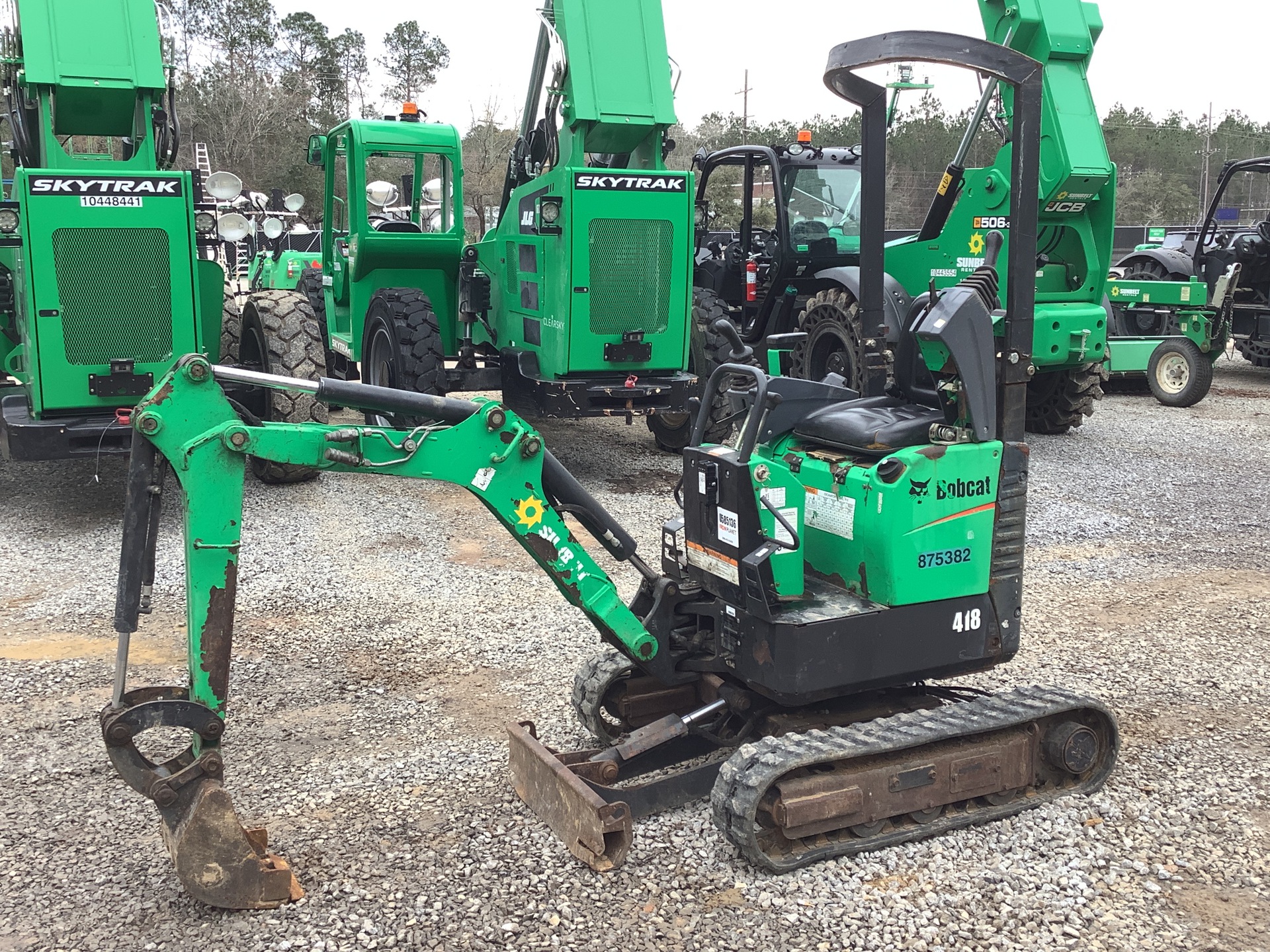 2016 Bobcat 418AA Mini Excavator