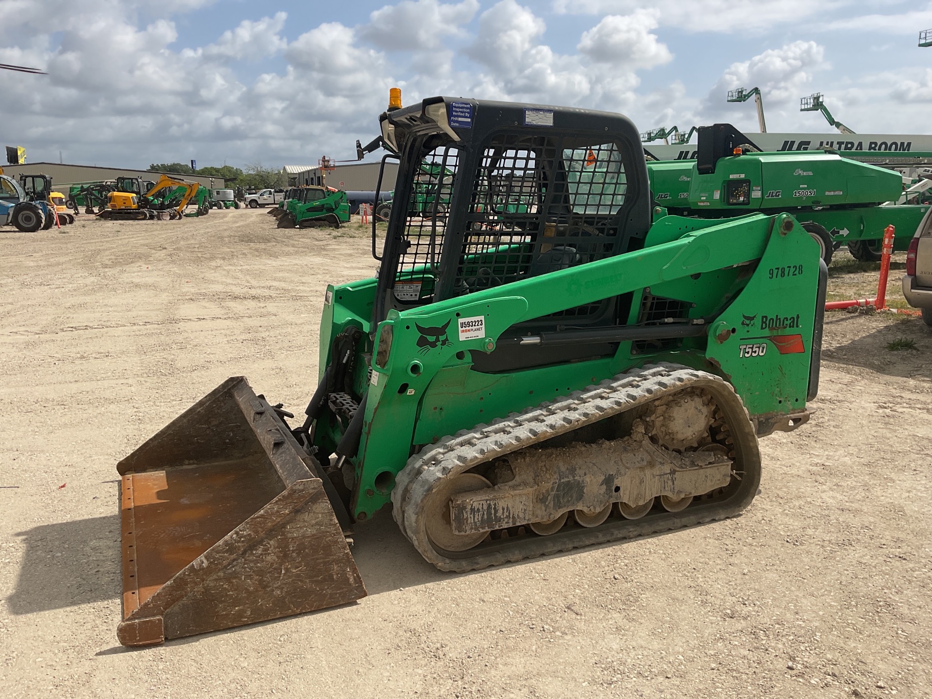 2017 Bobcat T550 Compact Track Loader