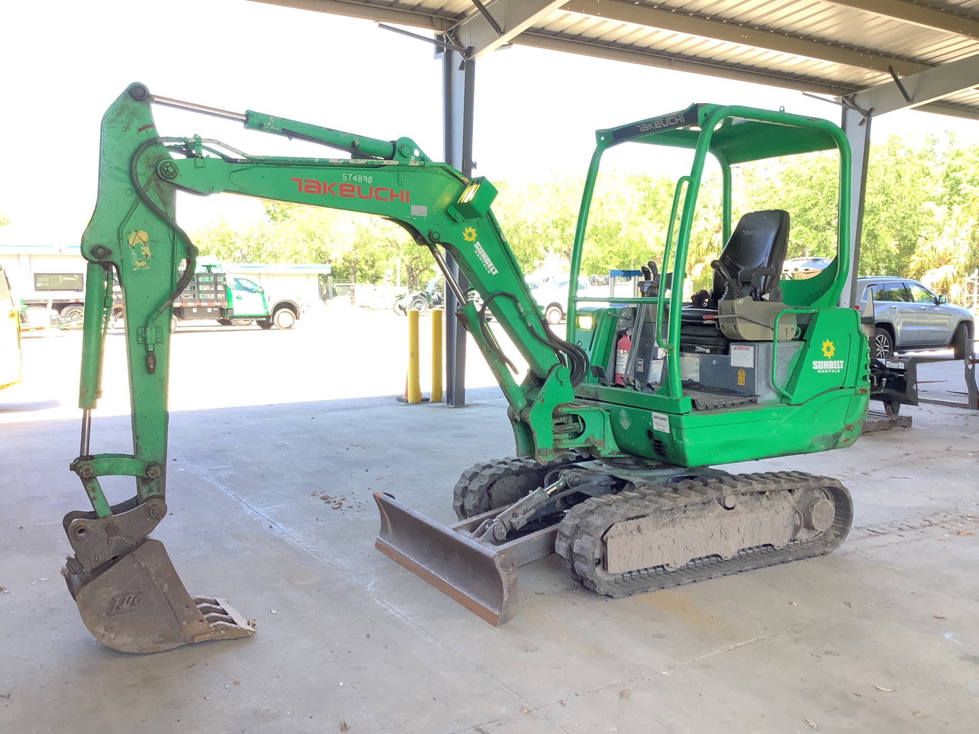 2013 Takeuchi TB228 Mini Excavator