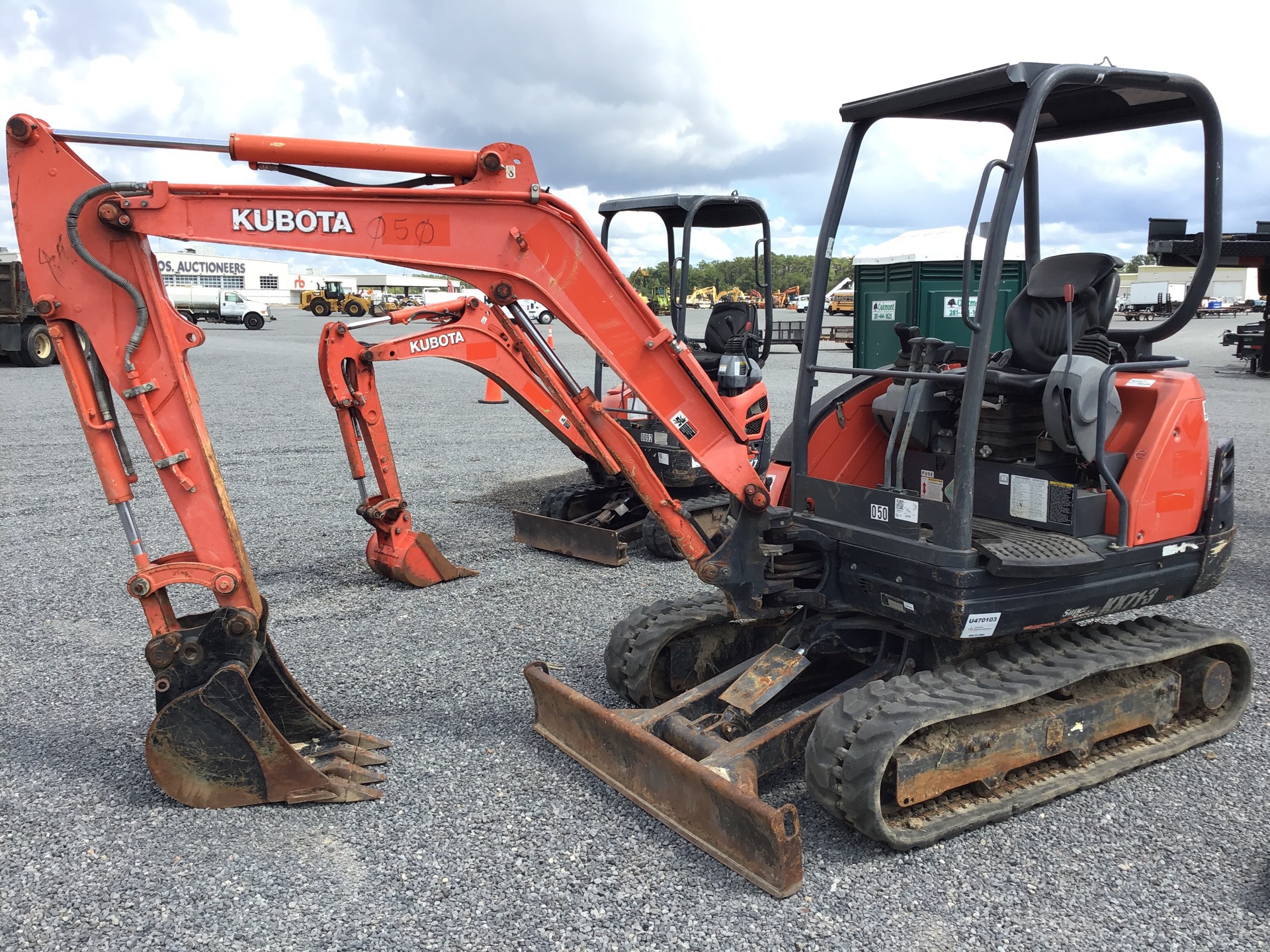 2016 Kubota KX71-3S Mini Excavator