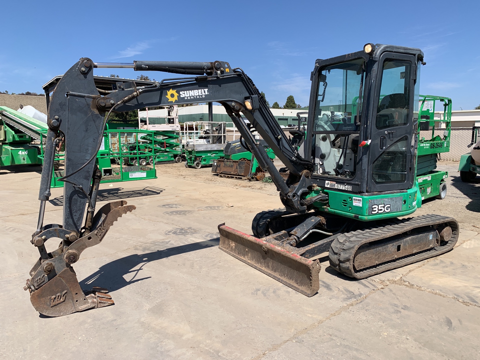 2014 John Deere 35G Mini Excavator