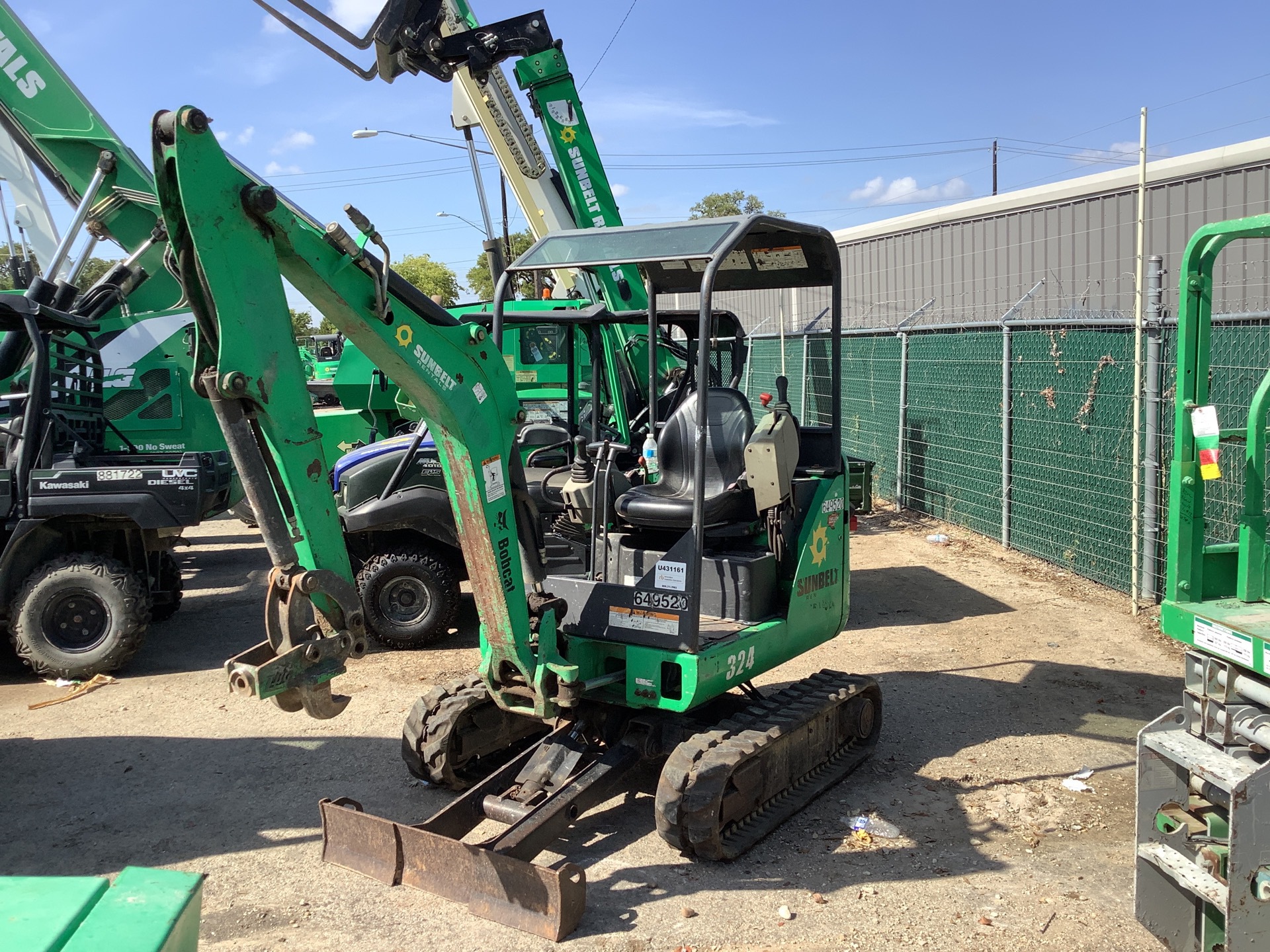 2014 Bobcat 324M Mini Excavator