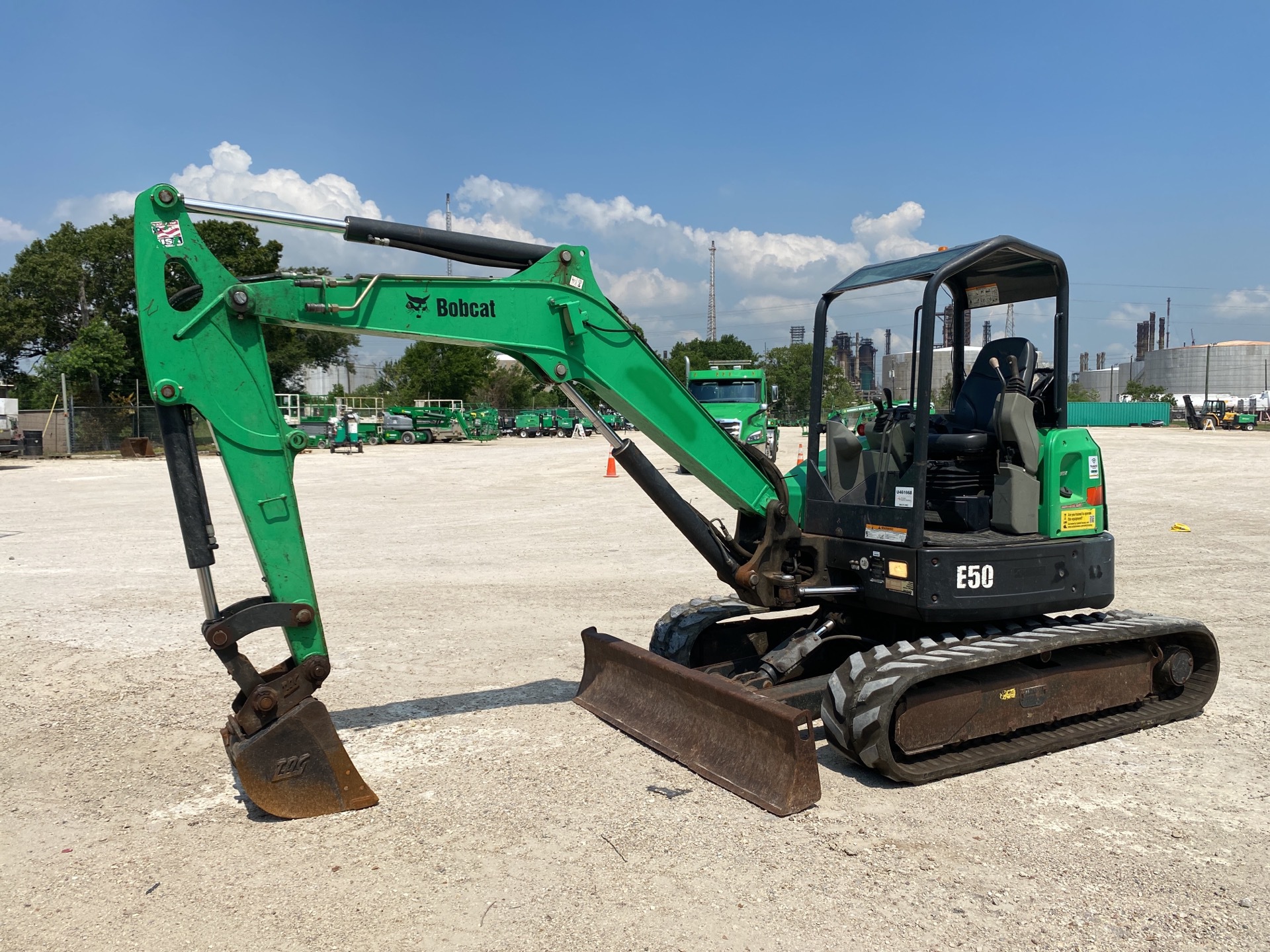 2016 Bobcat E50 Mini Excavator