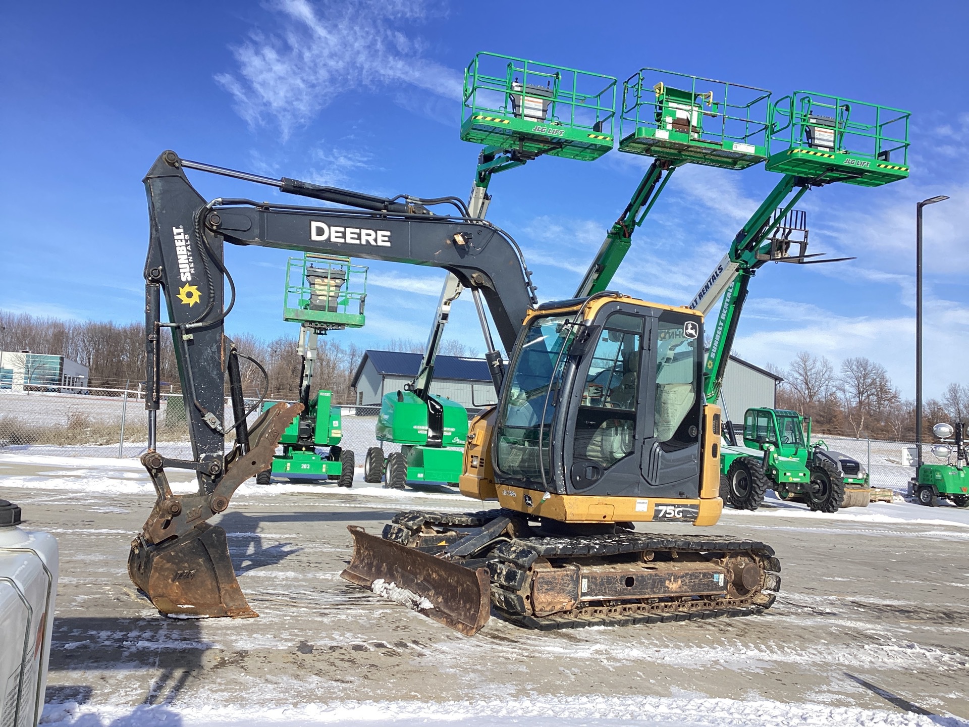 2015 John Deere 75G Mini Excavator