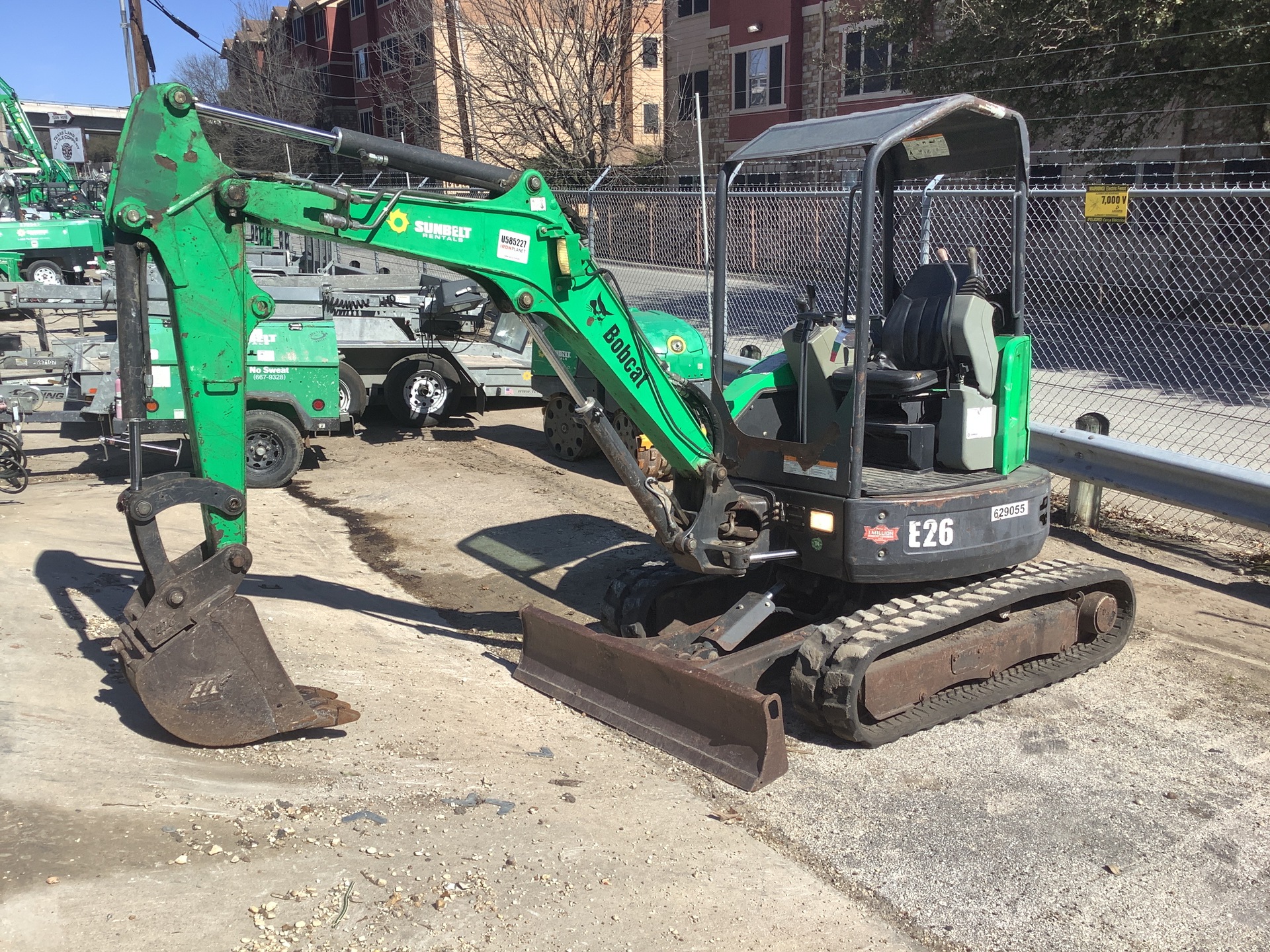 2014 Bobcat E26 Mini Excavator