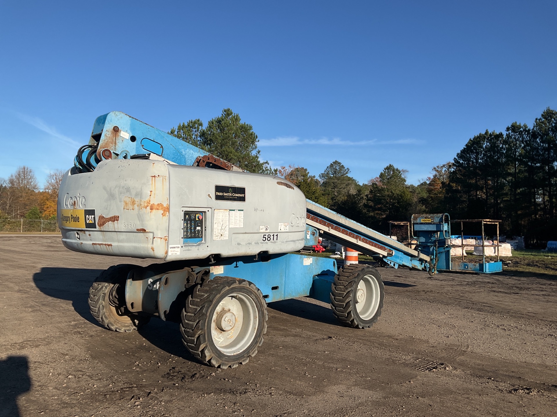 2005 Genie S60 4WD Diesel Articulating Boom Lift