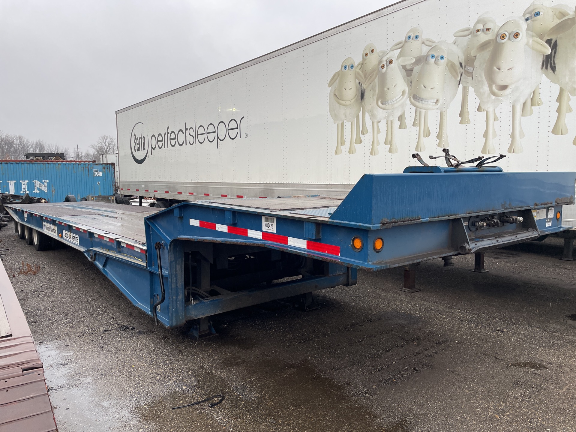 2013 Trail King TK110SA-503 50 ft Tri/A Sliding Axle Trailer