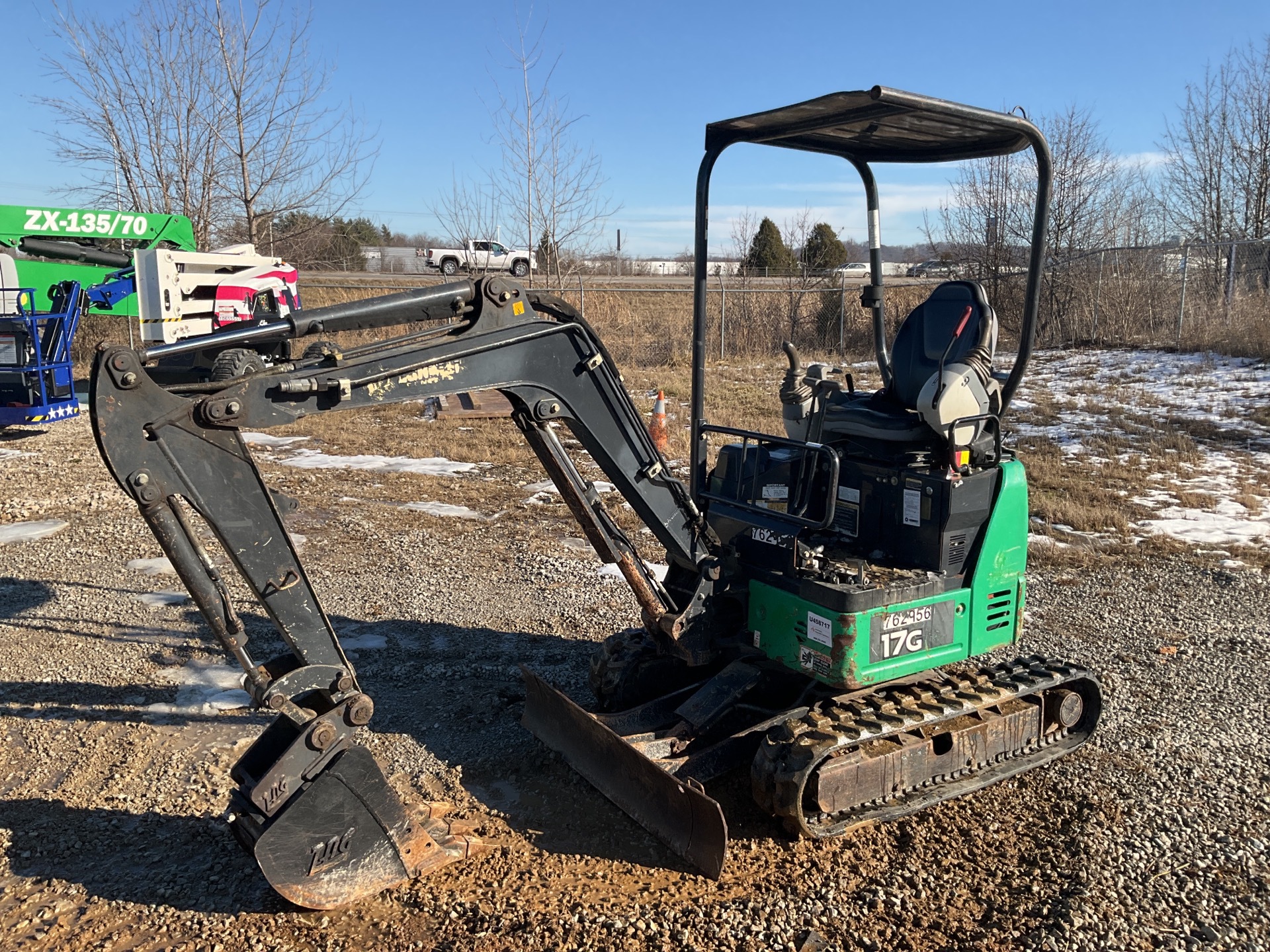 2015 John Deere 17G Mini Excavator