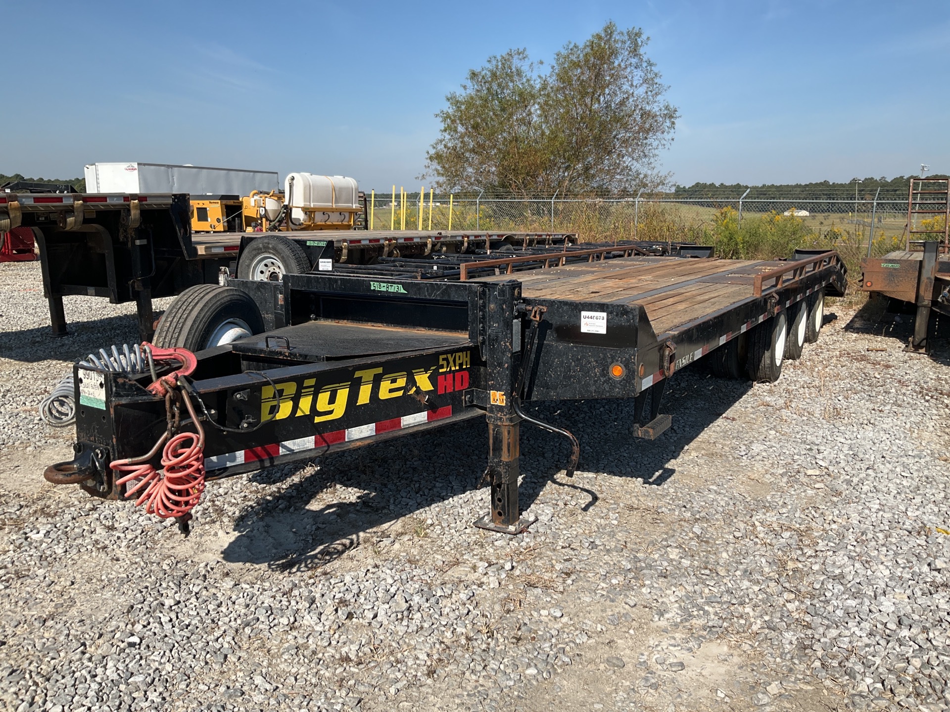 2018 Big Tex 54480 lb 29 ft Tri/A Equipment Trailer