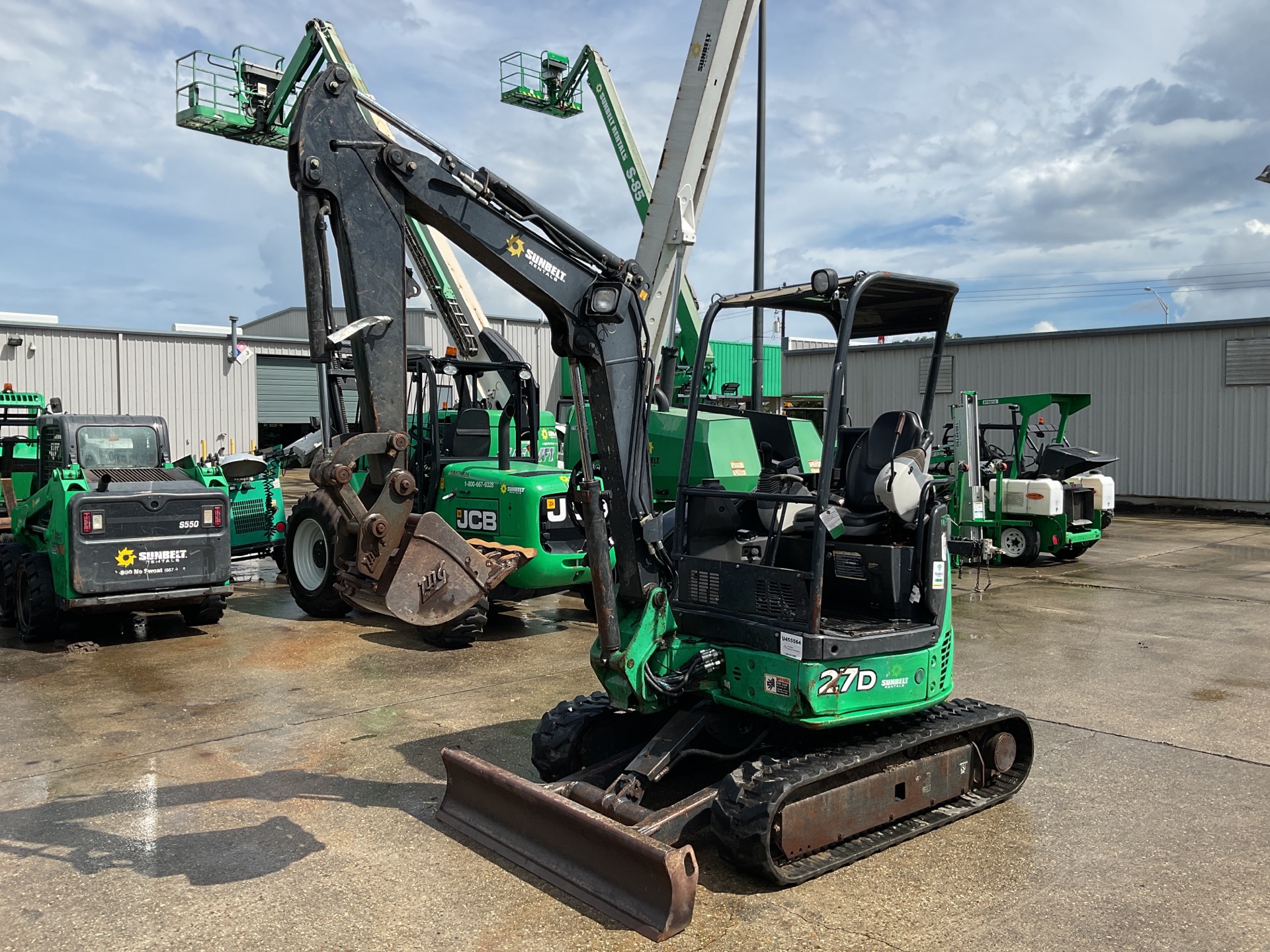 2015 John Deere 27D Mini Excavator