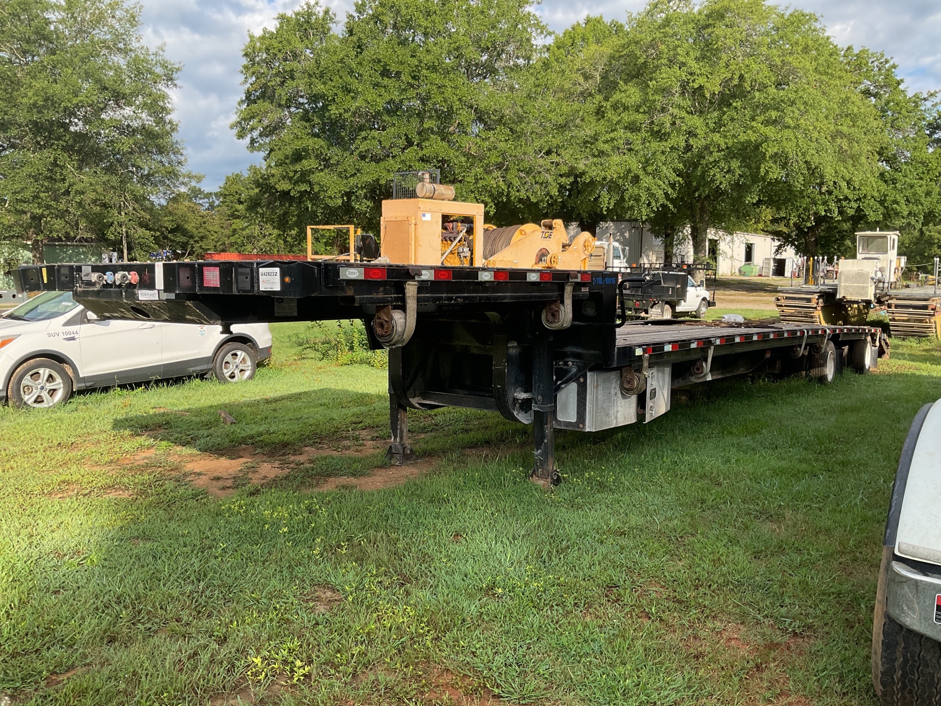 2019 Dorsey DF53 48 ft T/A Spread Axle Equipment Trailer