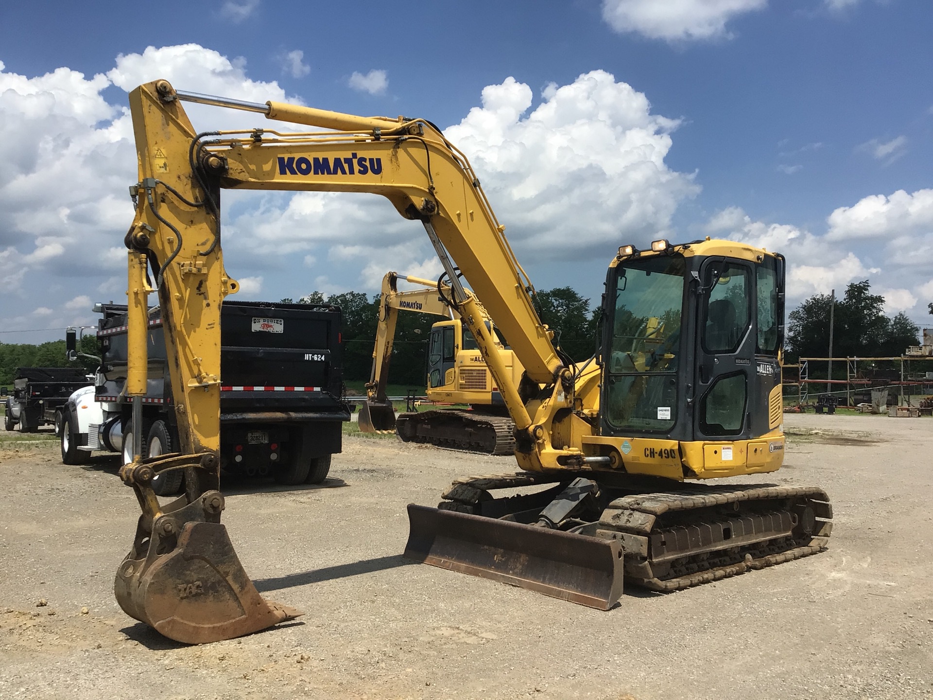 2013 Komatsu PC88MR-8 Tracked Excavator