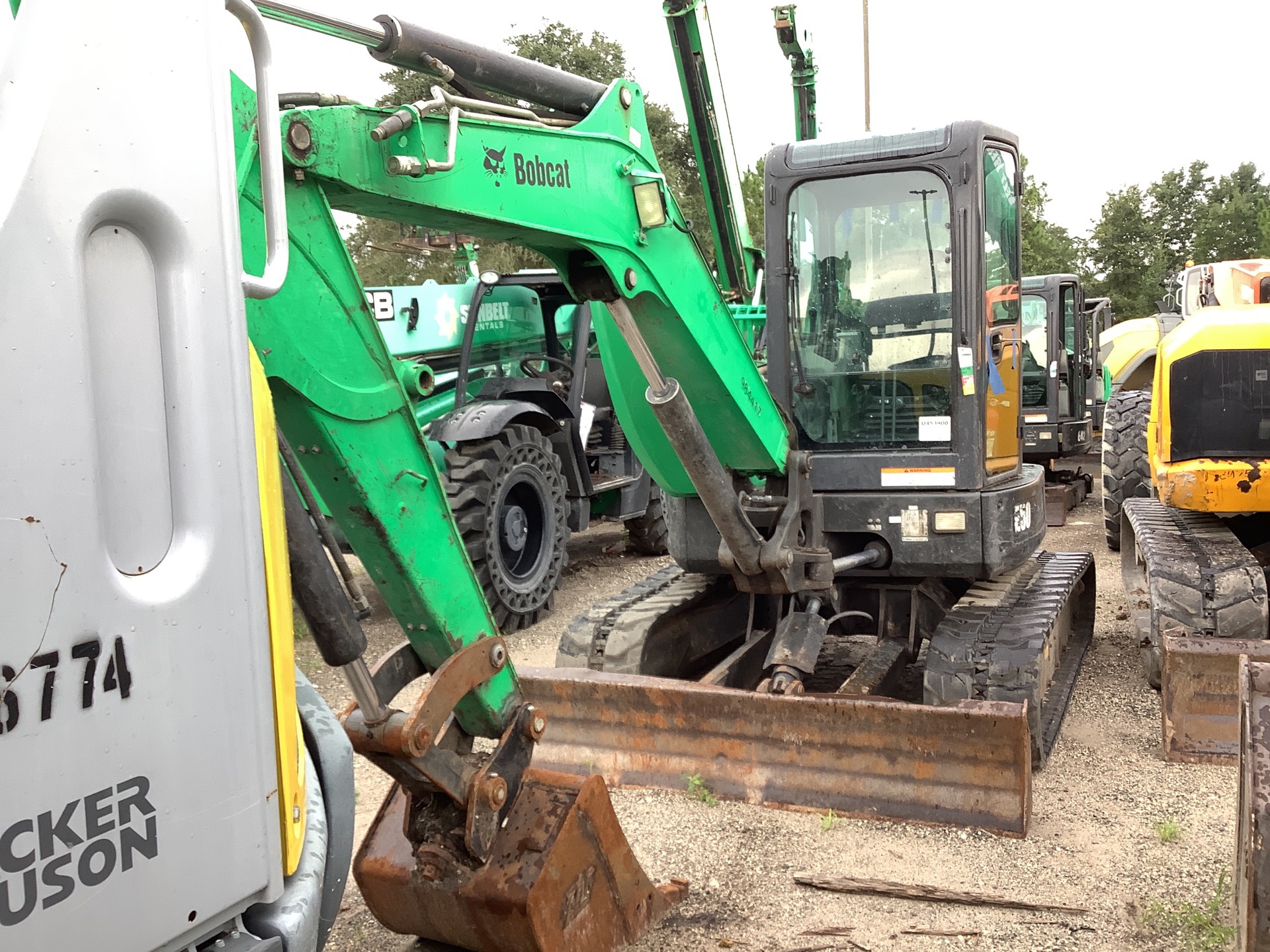 2017 Bobcat E50 Mini Excavator