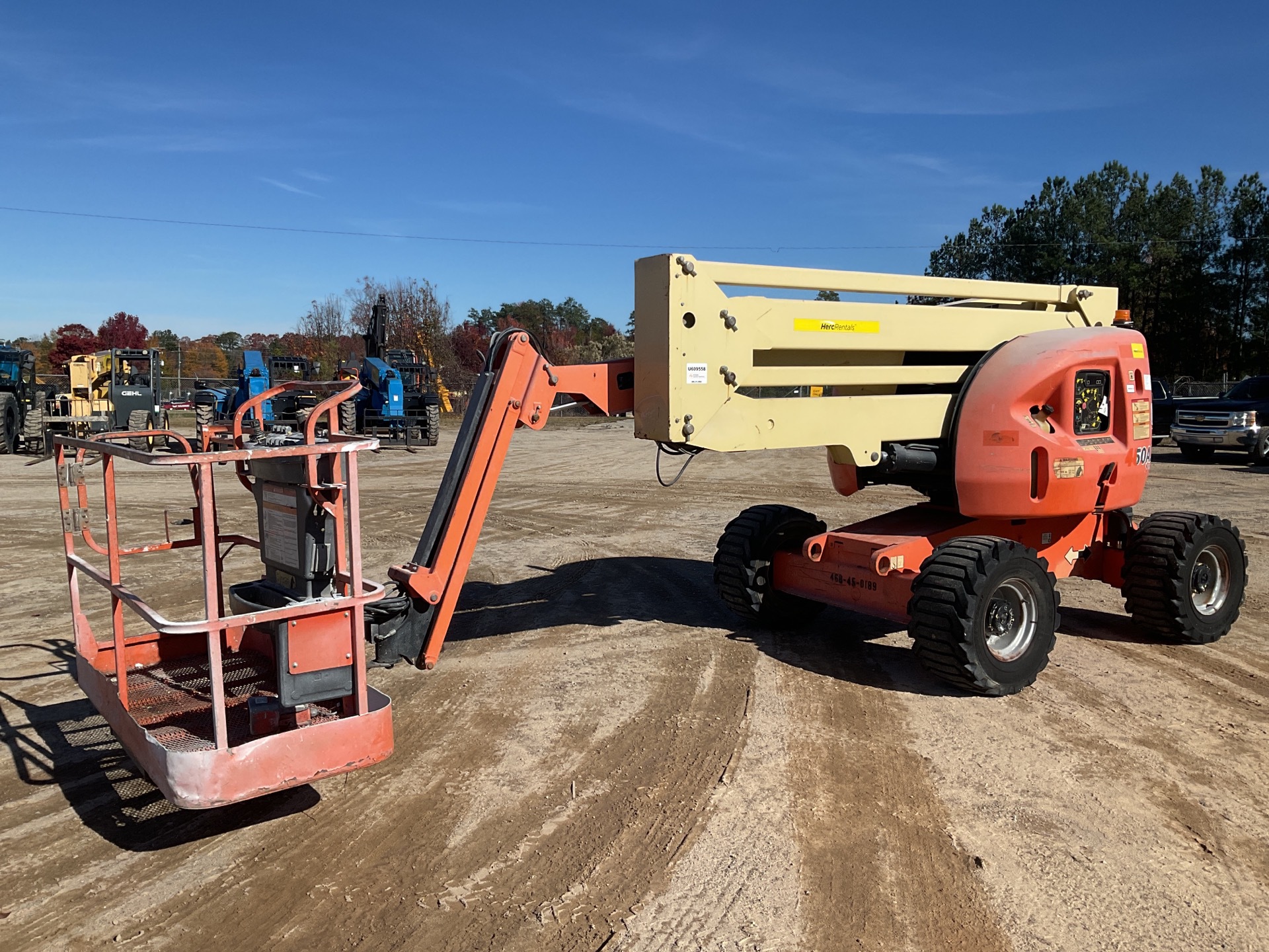 2012 JLG 450AJ 4WD Diesel Telescopic Boom Lift