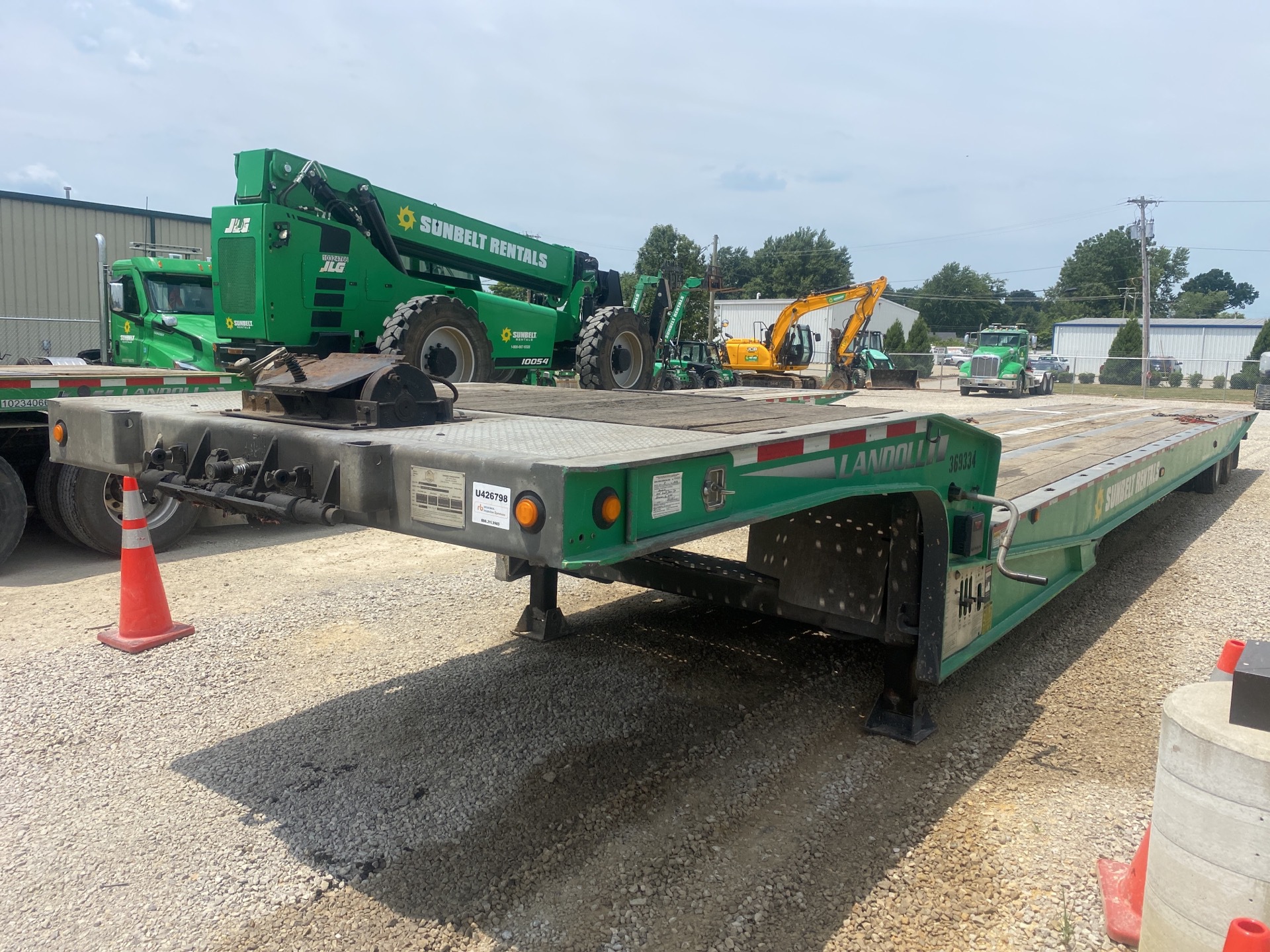 2012 Landoll Sliding Axle Trailer