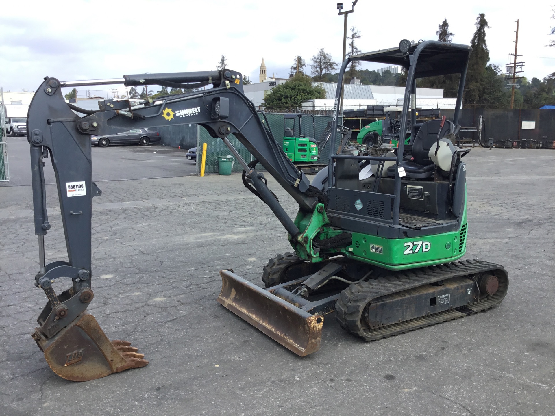 2013 John Deere 27D Mini Excavator