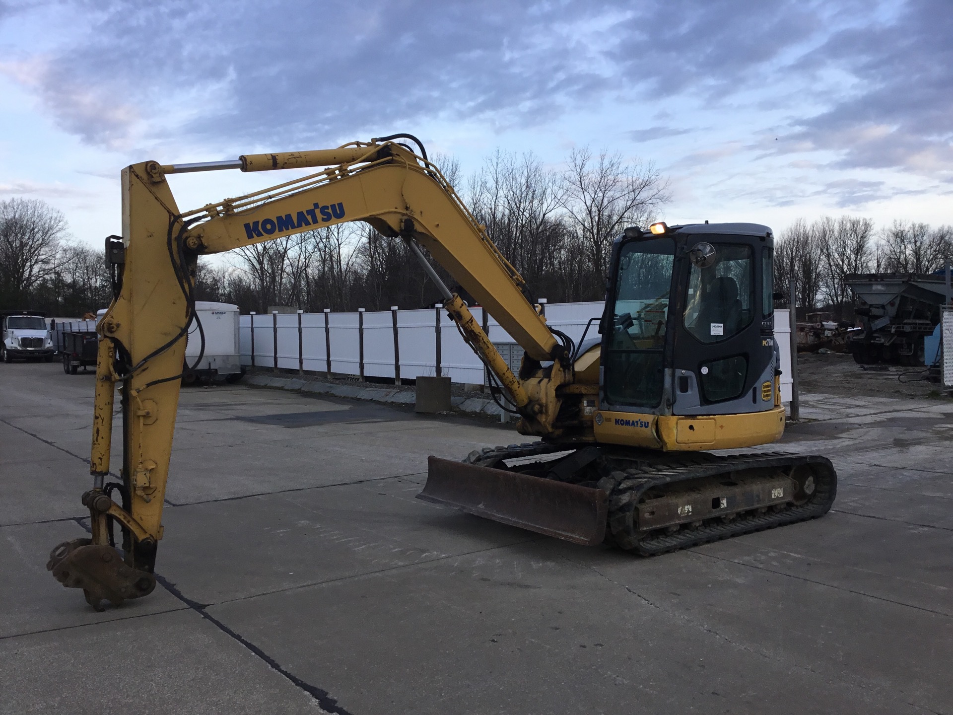 2006 Komatsu PC78MR-6 Mini Excavator