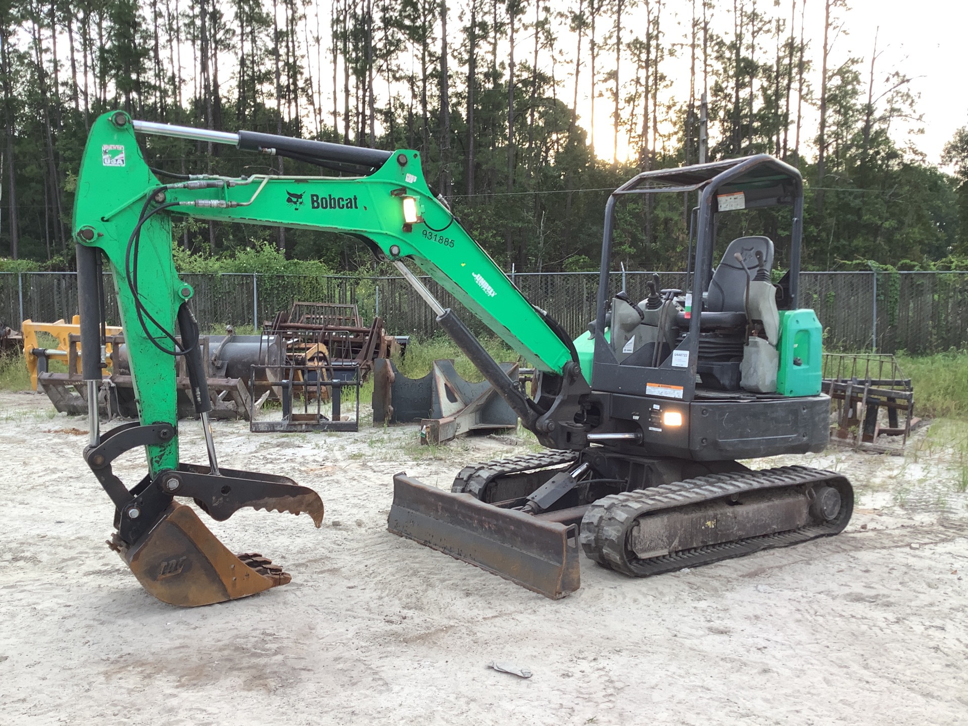 2016 Bobcat E42 Mini Excavator