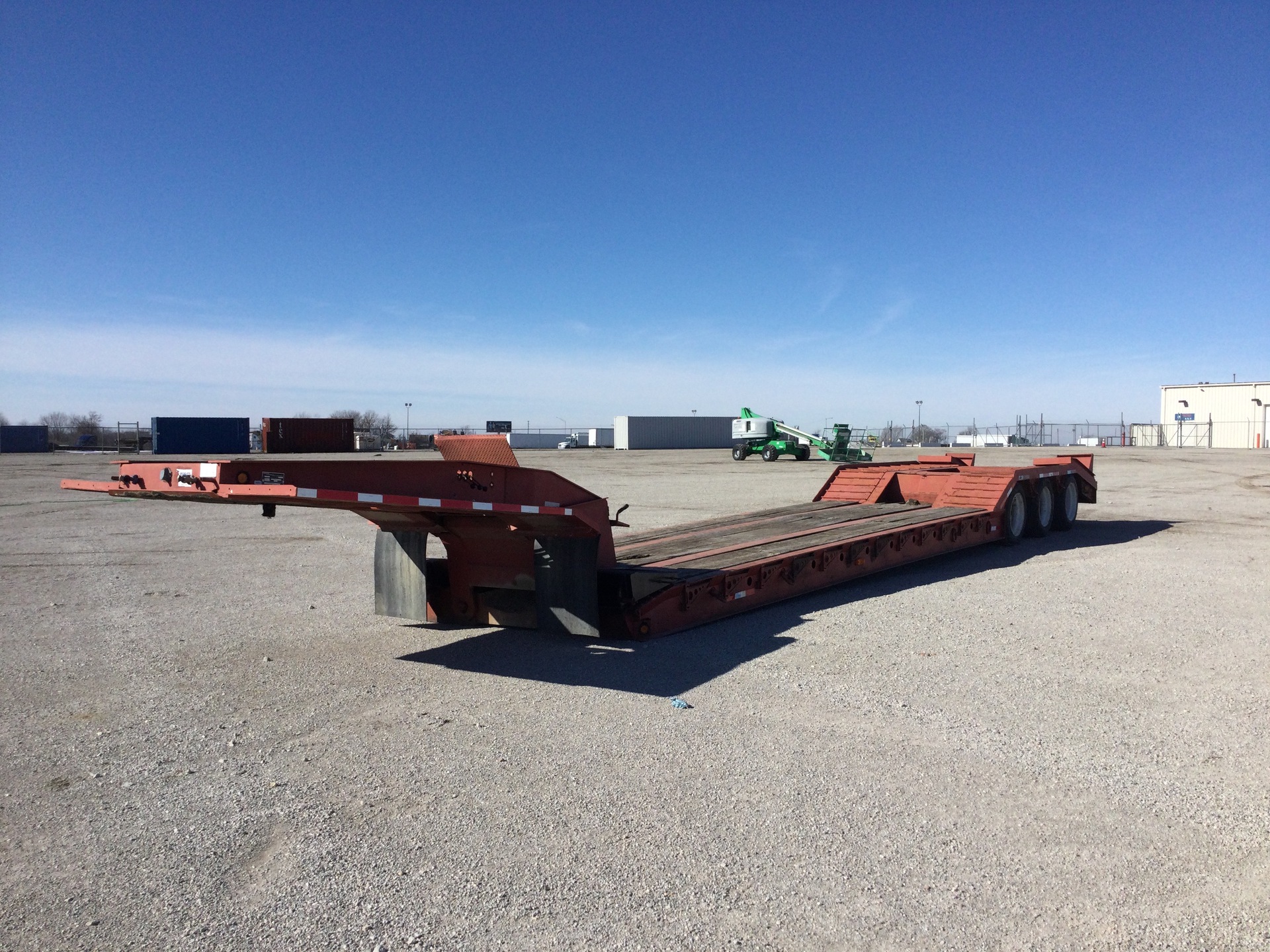 2002 Eager Beaver 50GSL/3 Removable Gooseneck Lowboy Trailer