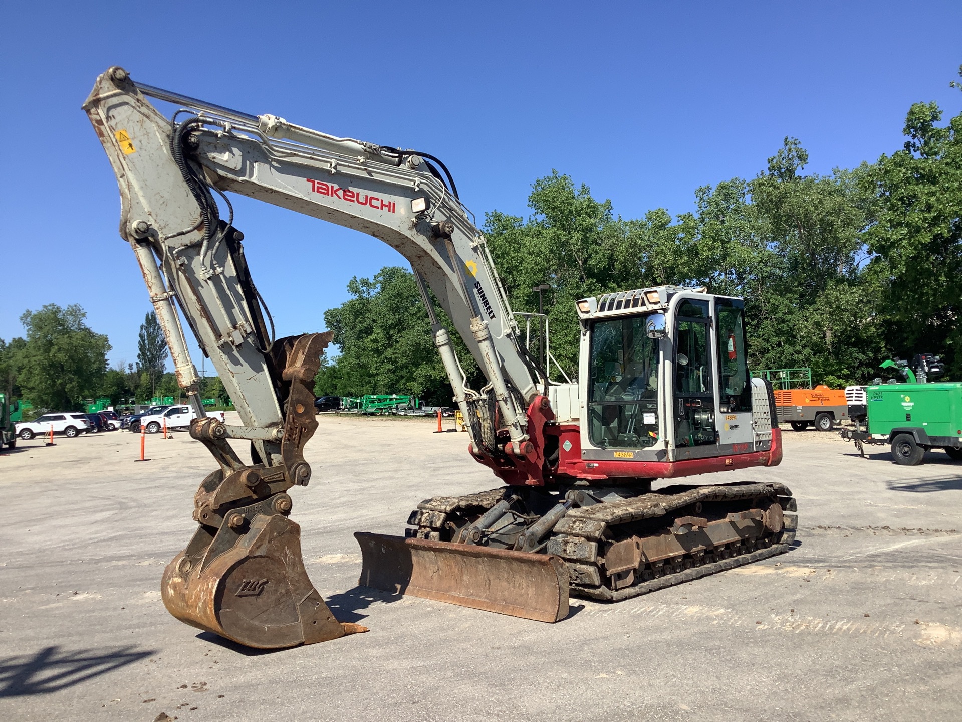 2015 Takeuchi TB1140 Tracked Excavator