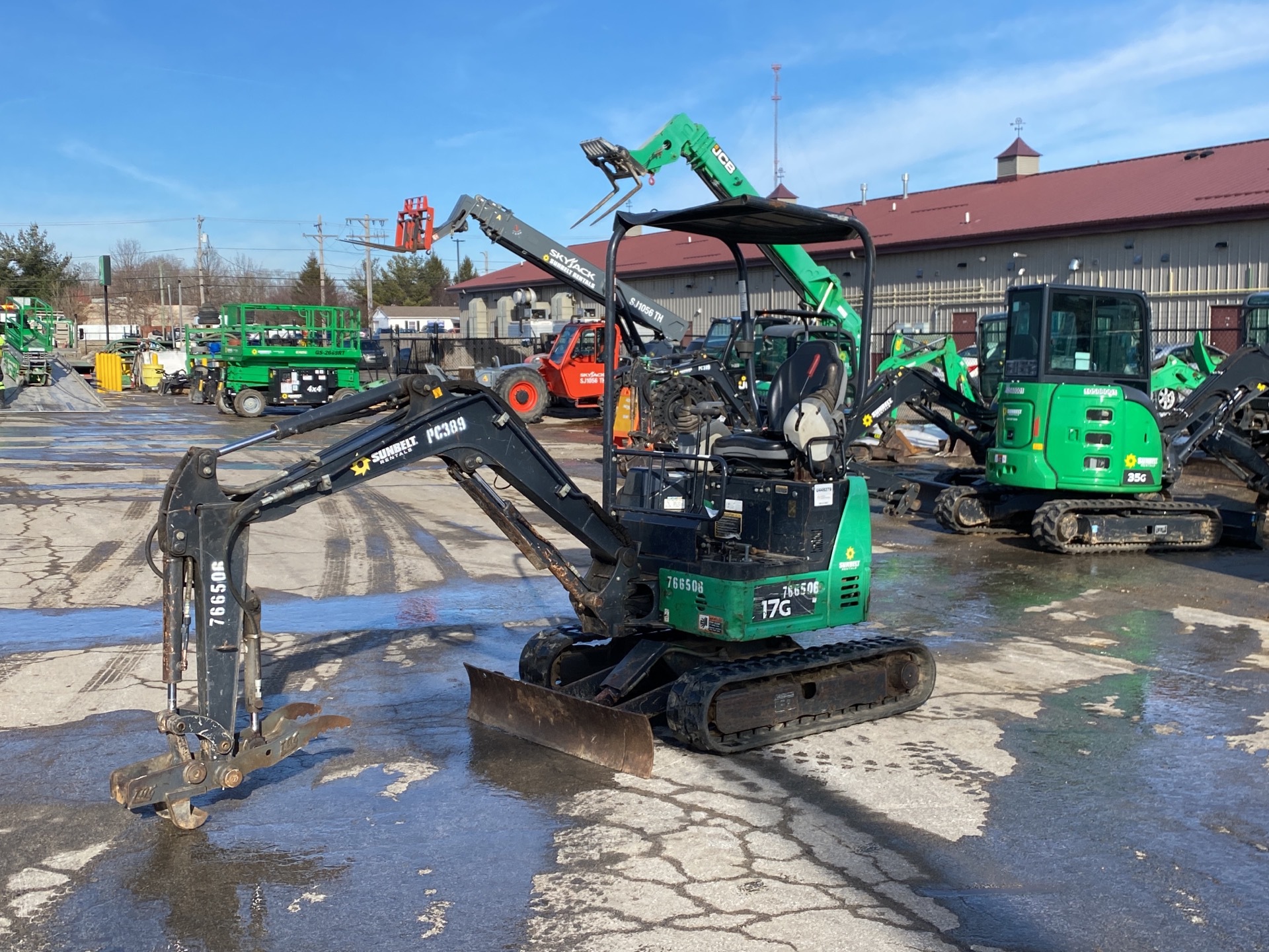 2015 John Deere 17G Mini Excavator