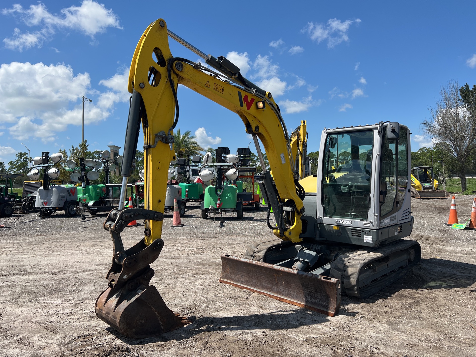 2018 Wacker Neuson ET65 Mini Excavator