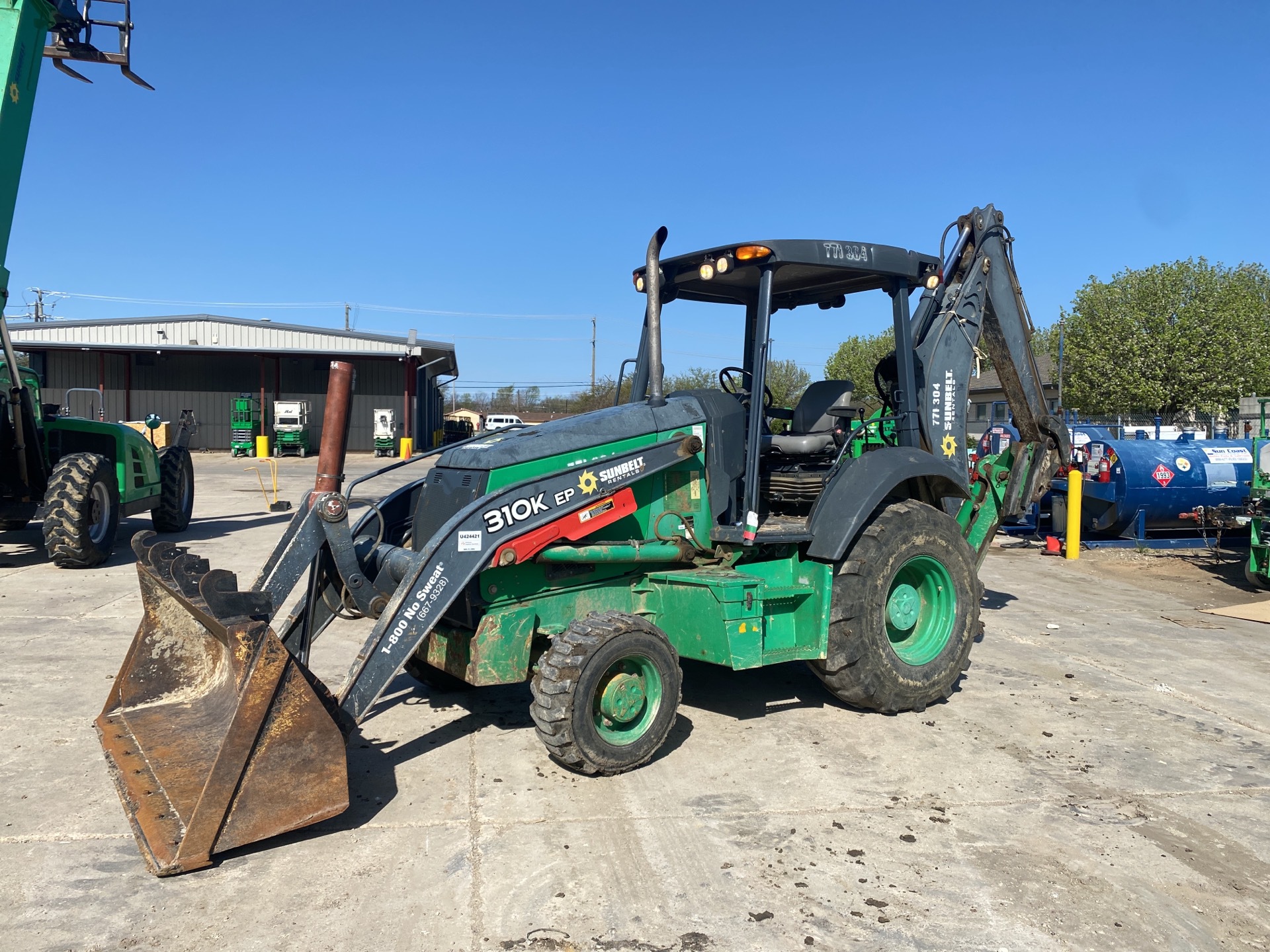 2015 John Deere 310KEP 4x4 Backhoe Loader