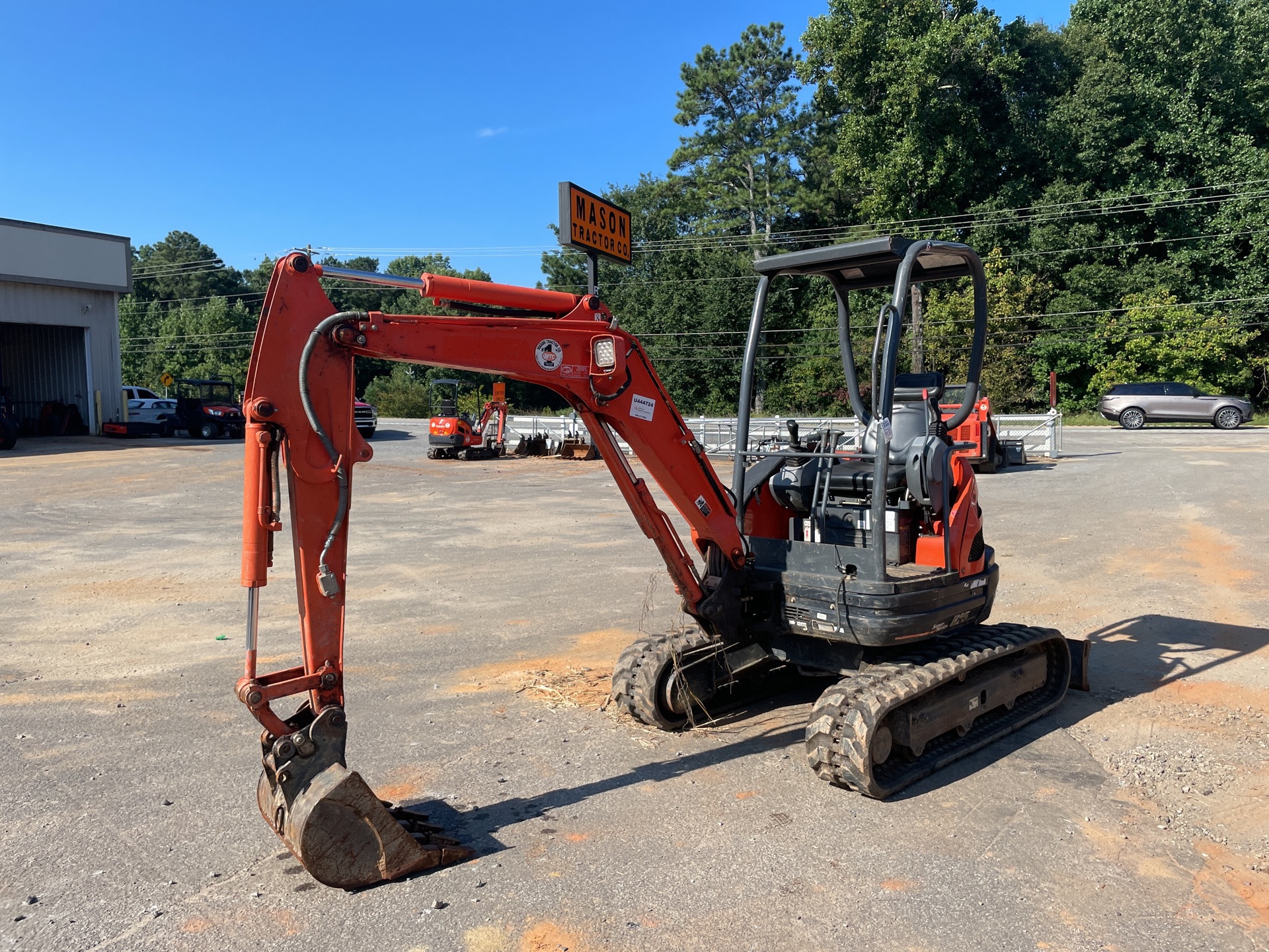 2018 Kubota U25R1T4 Mini Excavator