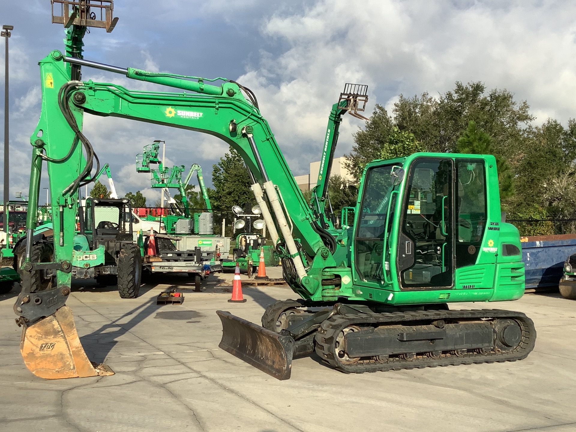 2015 Takeuchi TB290 Mini Excavator