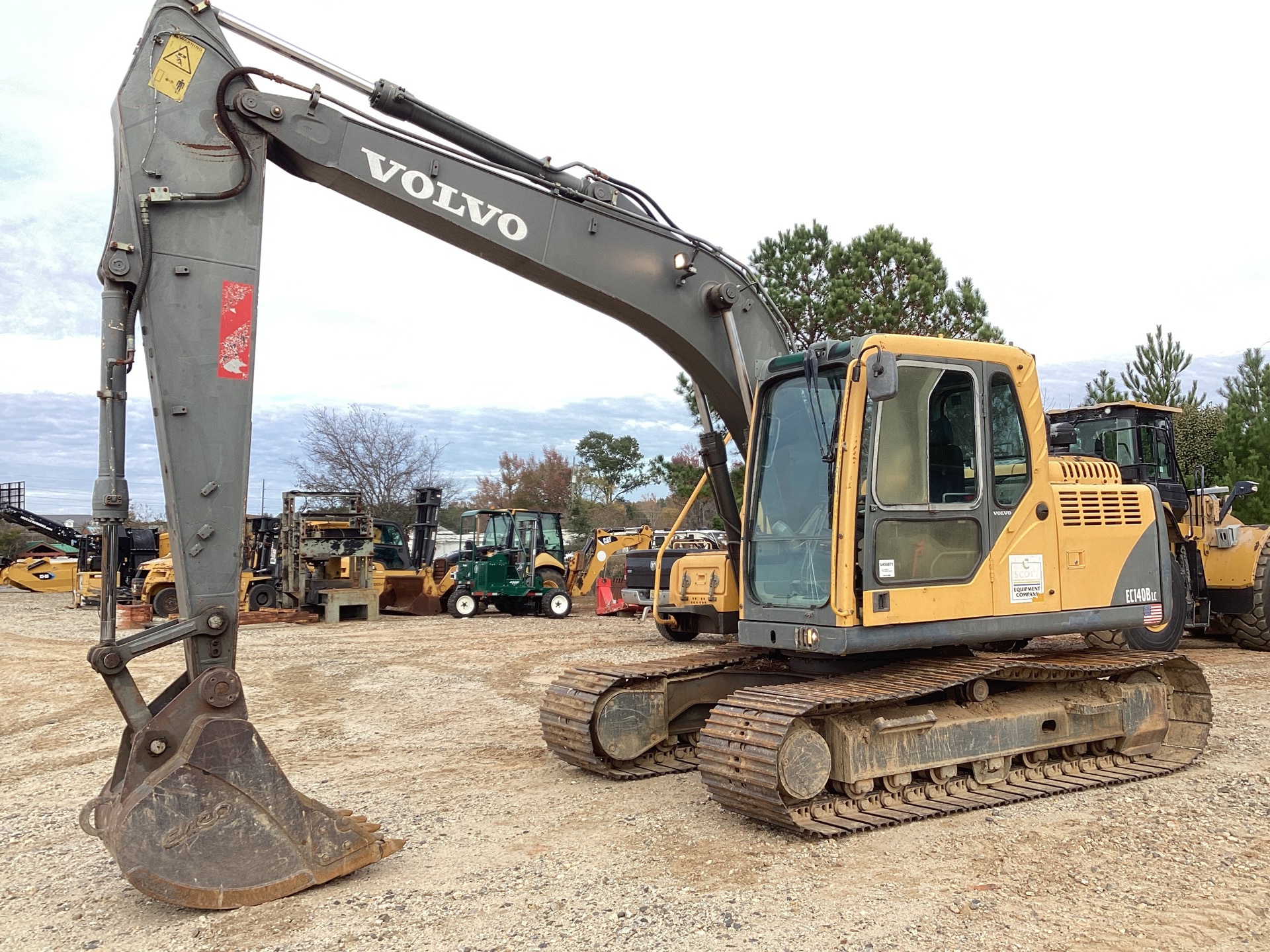 2007 Volvo EC140BLC Tracked Excavator