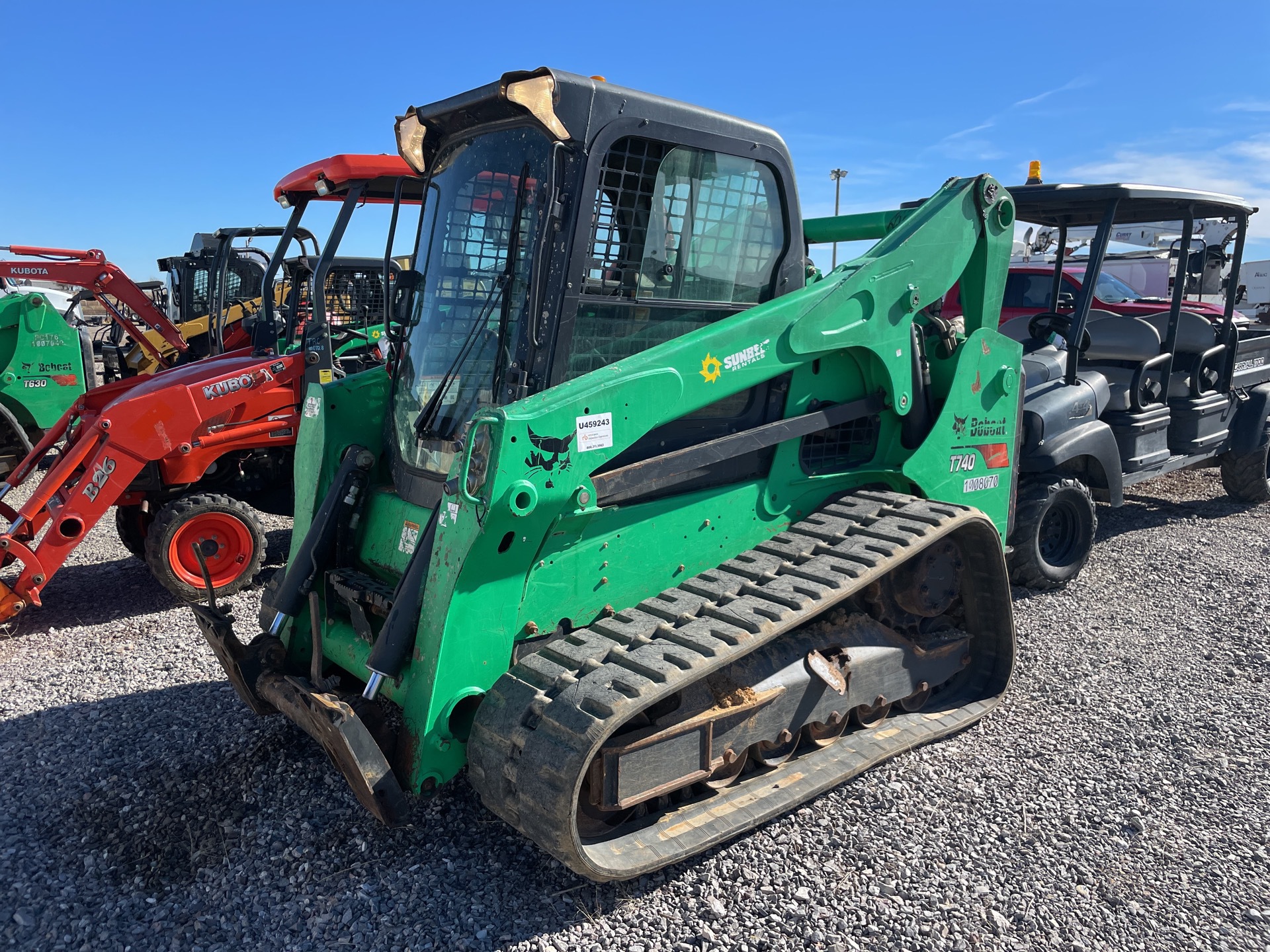 2017 Bobcat T740 Compact Track Loader