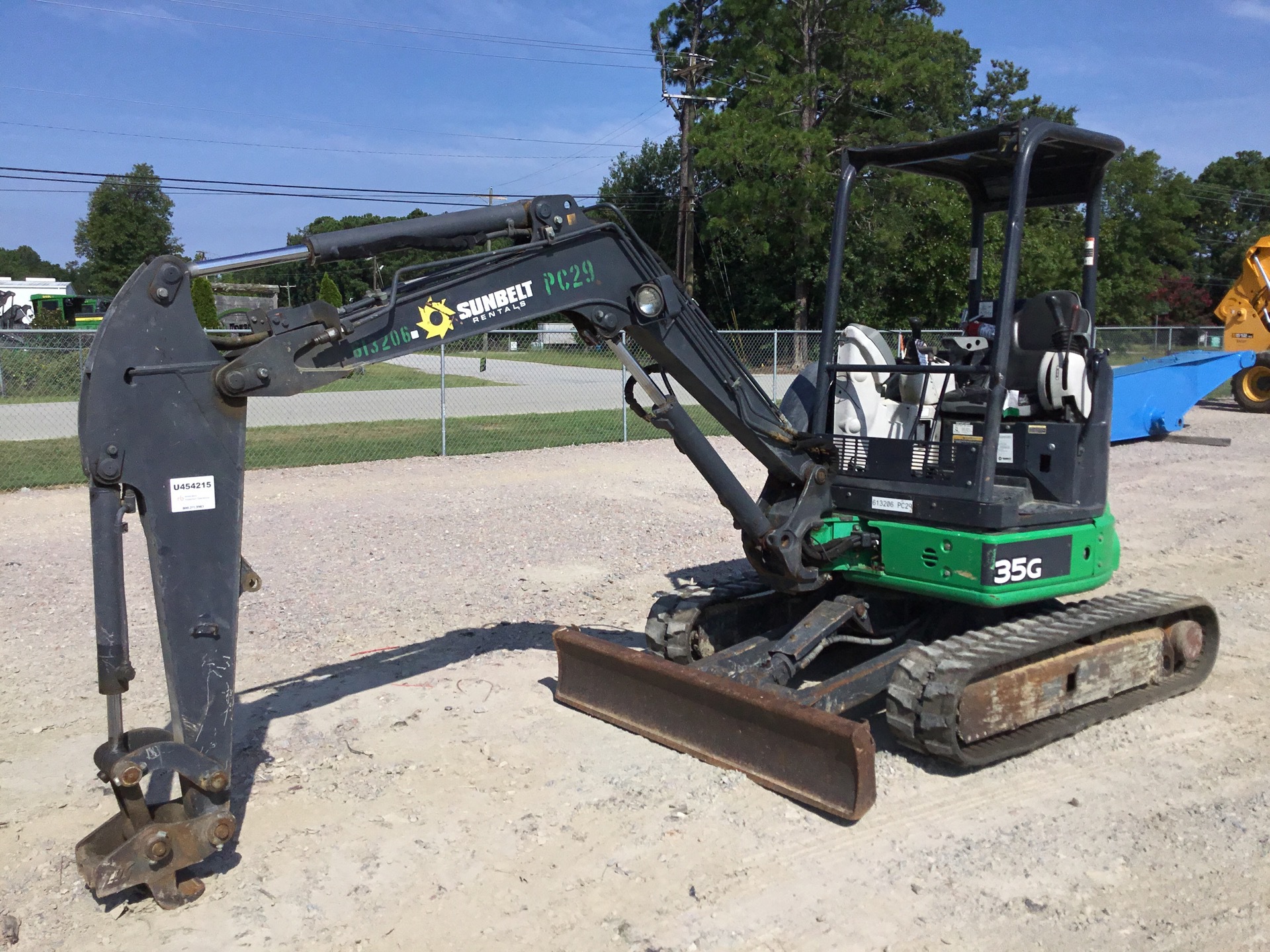 2014 John Deere 35G Mini Excavator