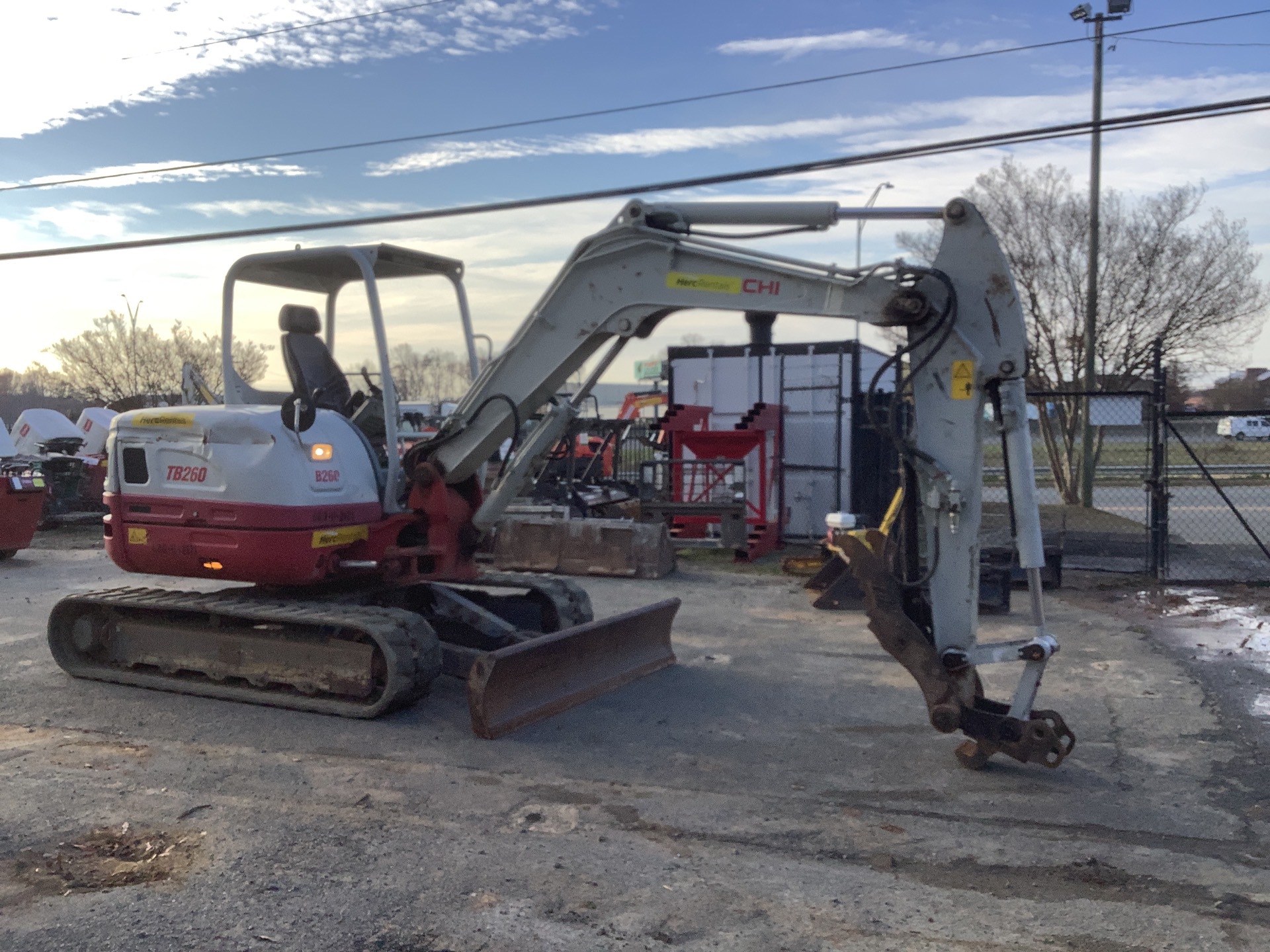 2016 Takeuchi TB260 Mini Excavator